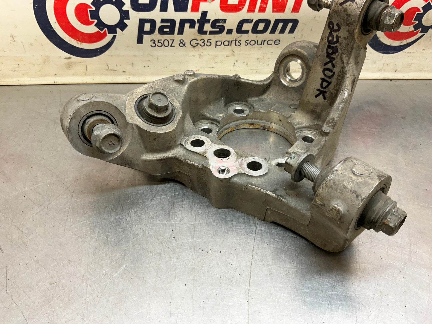 2008 Infiniti G37 Passenger Right Rear Suspension Knuckle Axle House OEM 22BK0DK - On Point Parts Inc