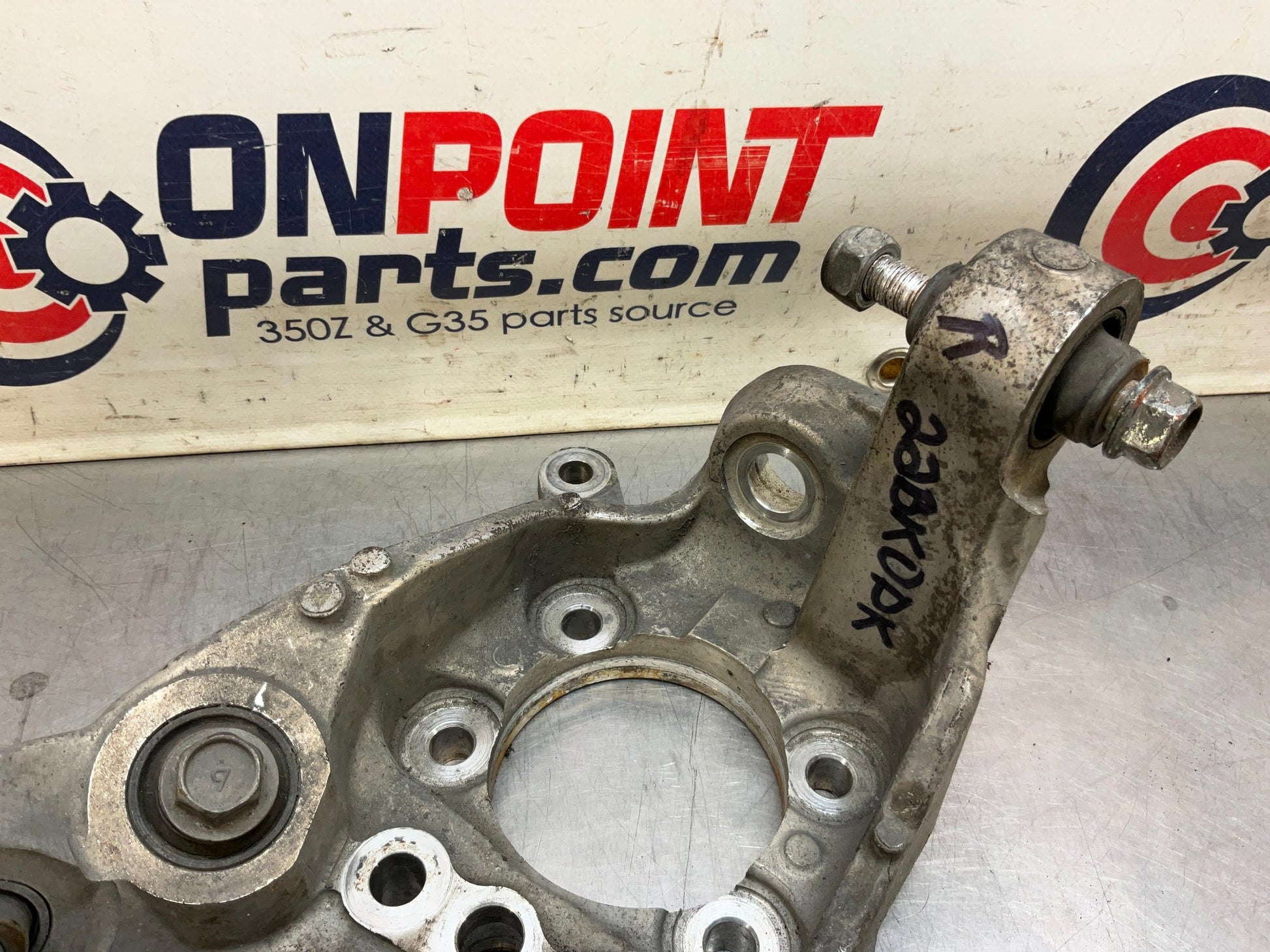 2008 Infiniti G37 Passenger Right Rear Suspension Knuckle Axle House OEM 22BK0DK - On Point Parts Inc