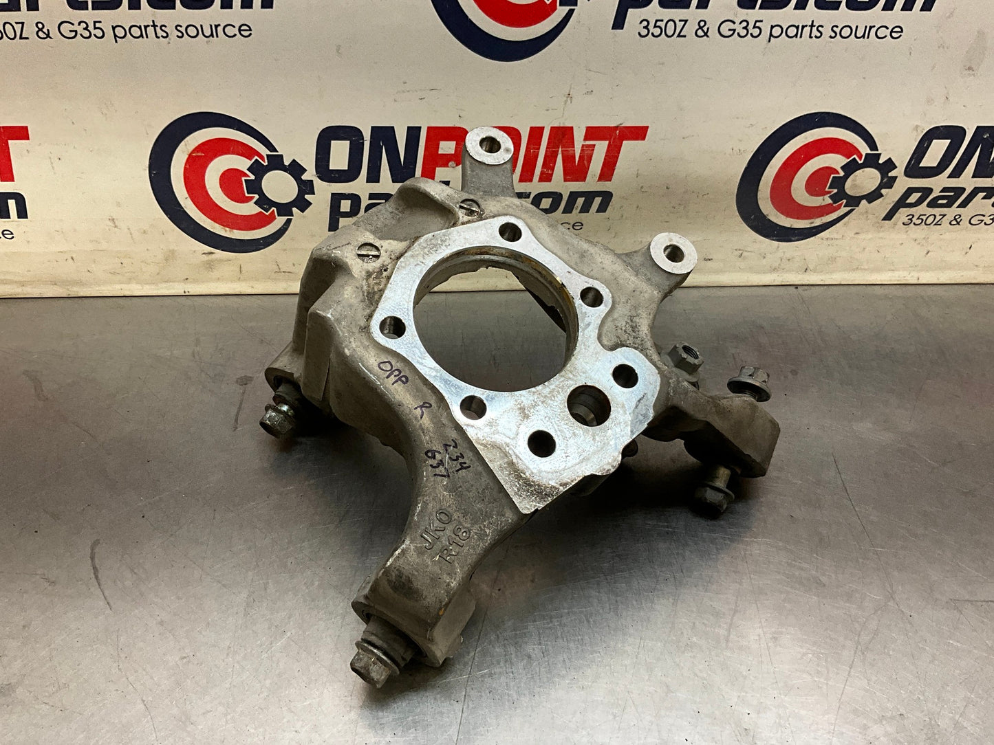 2008 Infiniti G37 Passenger Right Rear Suspension Knuckle Axle House OEM 22BK0DK - On Point Parts Inc