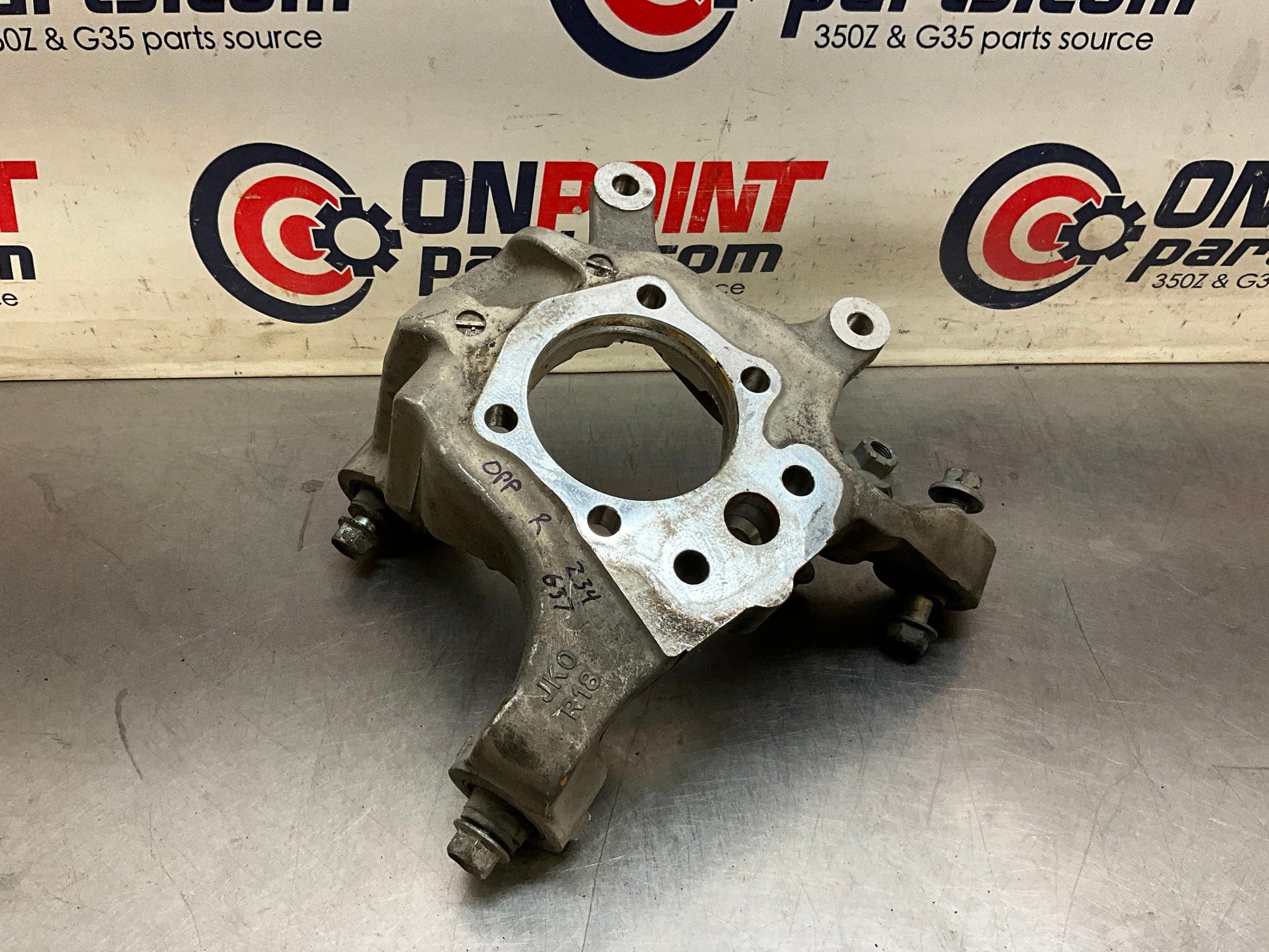 2008 Infiniti G37 Passenger Right Rear Suspension Knuckle Axle House OEM 22BK0DK - On Point Parts Inc