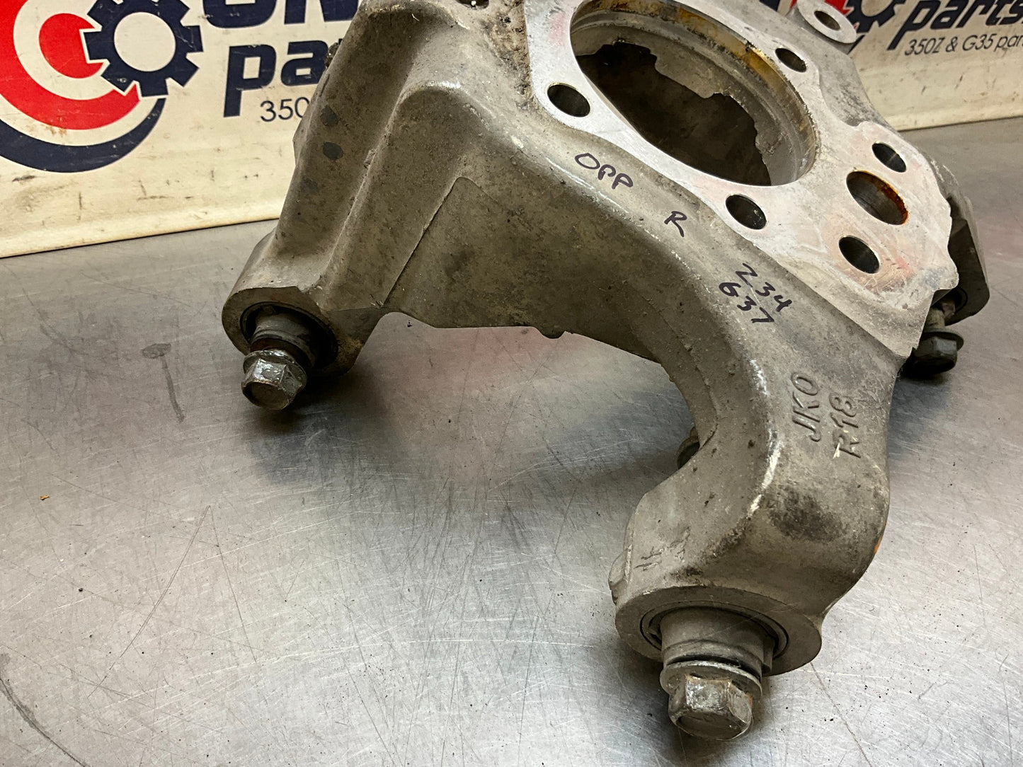 2008 Infiniti G37 Passenger Right Rear Suspension Knuckle Axle House OEM 22BK0DK - On Point Parts Inc