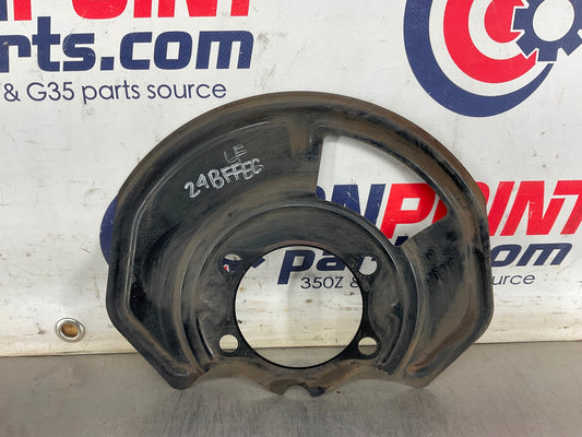 2005 Infiniti G35 Driver Left Front Brake Dust Cover Baffle Plate OEM 24BFFEG - On Point Parts Inc