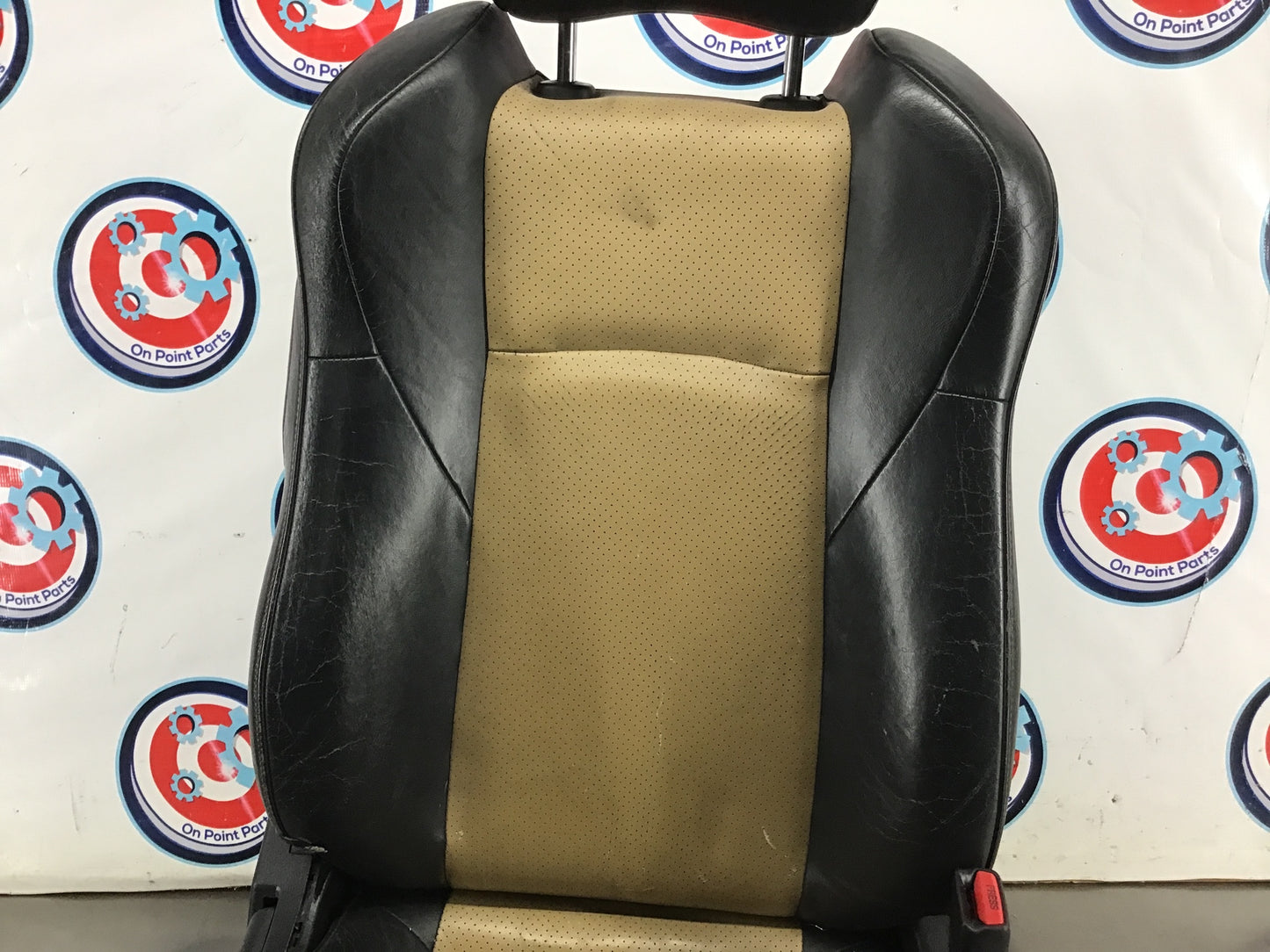 2005 Nissan 350Z Passenger Right Power Leather Seat OEM 0BF0C9 - On Point Parts Inc