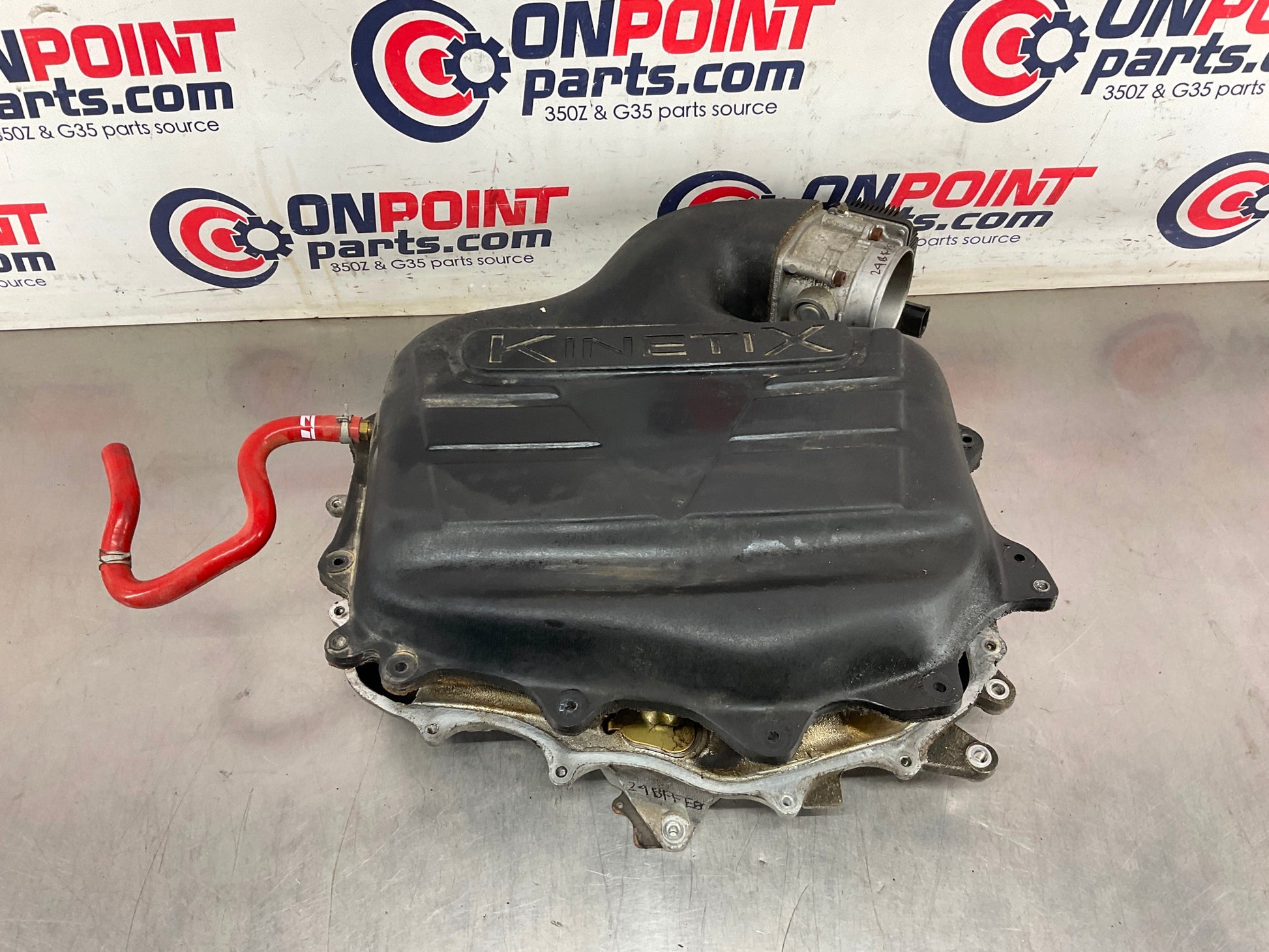 2005 Infiniti G35 VQ35DE Engine Plenum Kinetix and Hardware 24BFFE0 - On Point Parts Inc