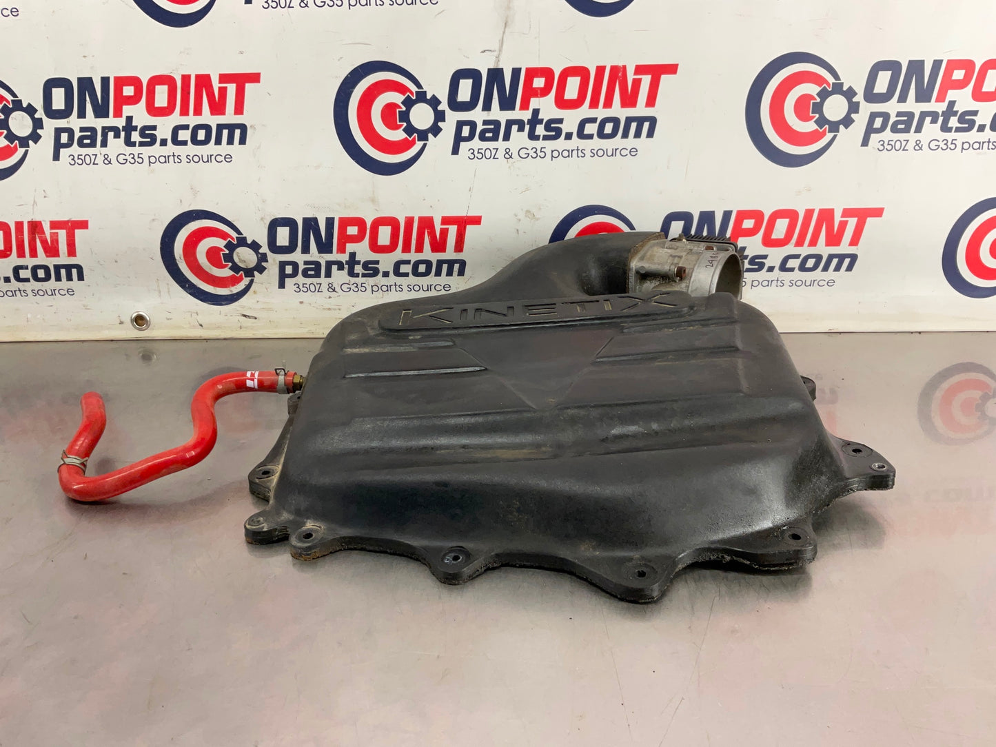 2005 Infiniti G35 VQ35DE Engine Plenum Kinetix and Hardware 24BFFE0 - On Point Parts Inc
