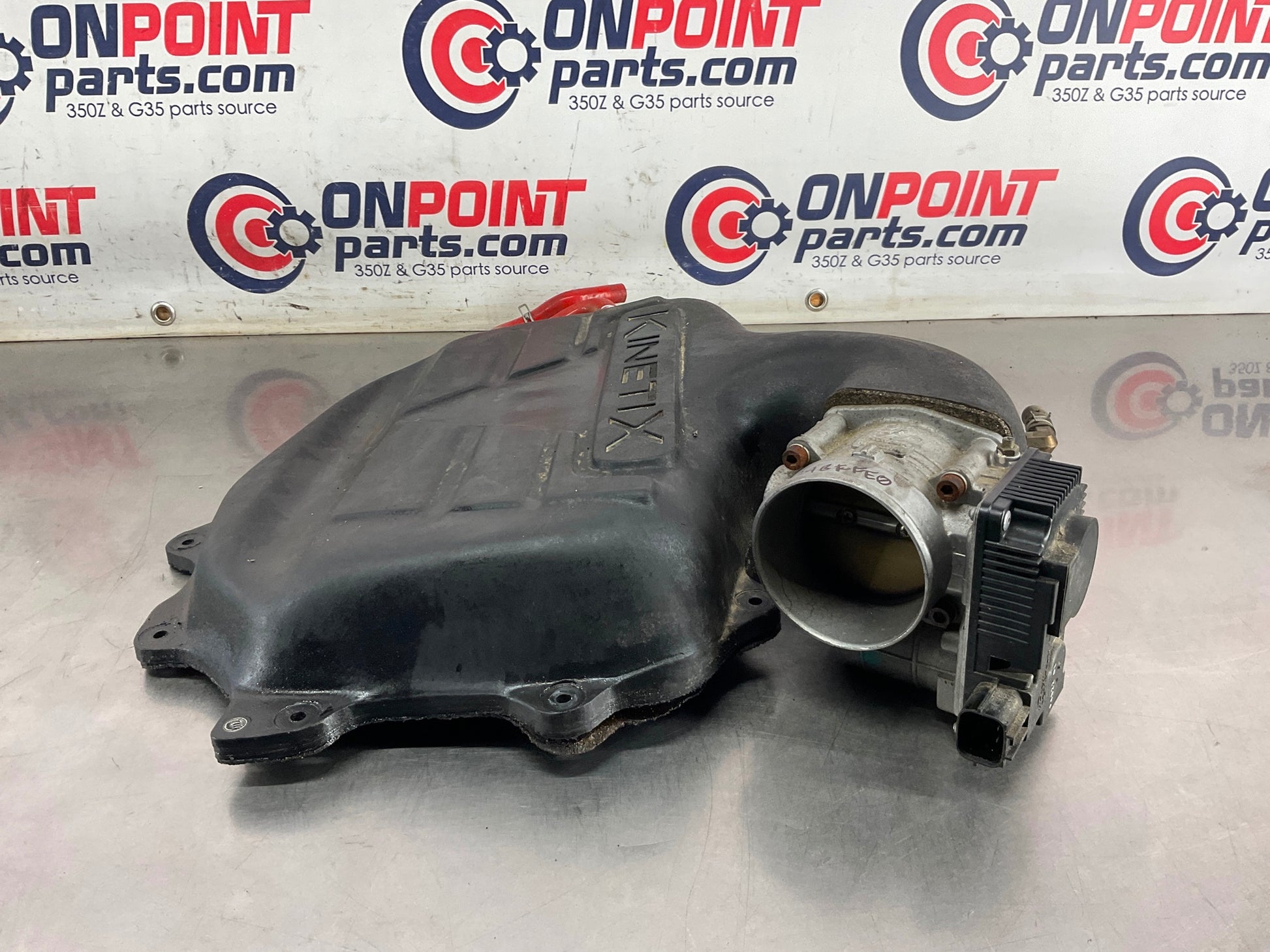 2005 Infiniti G35 VQ35DE Engine Plenum Kinetix and Hardware 24BFFE0 - On Point Parts Inc