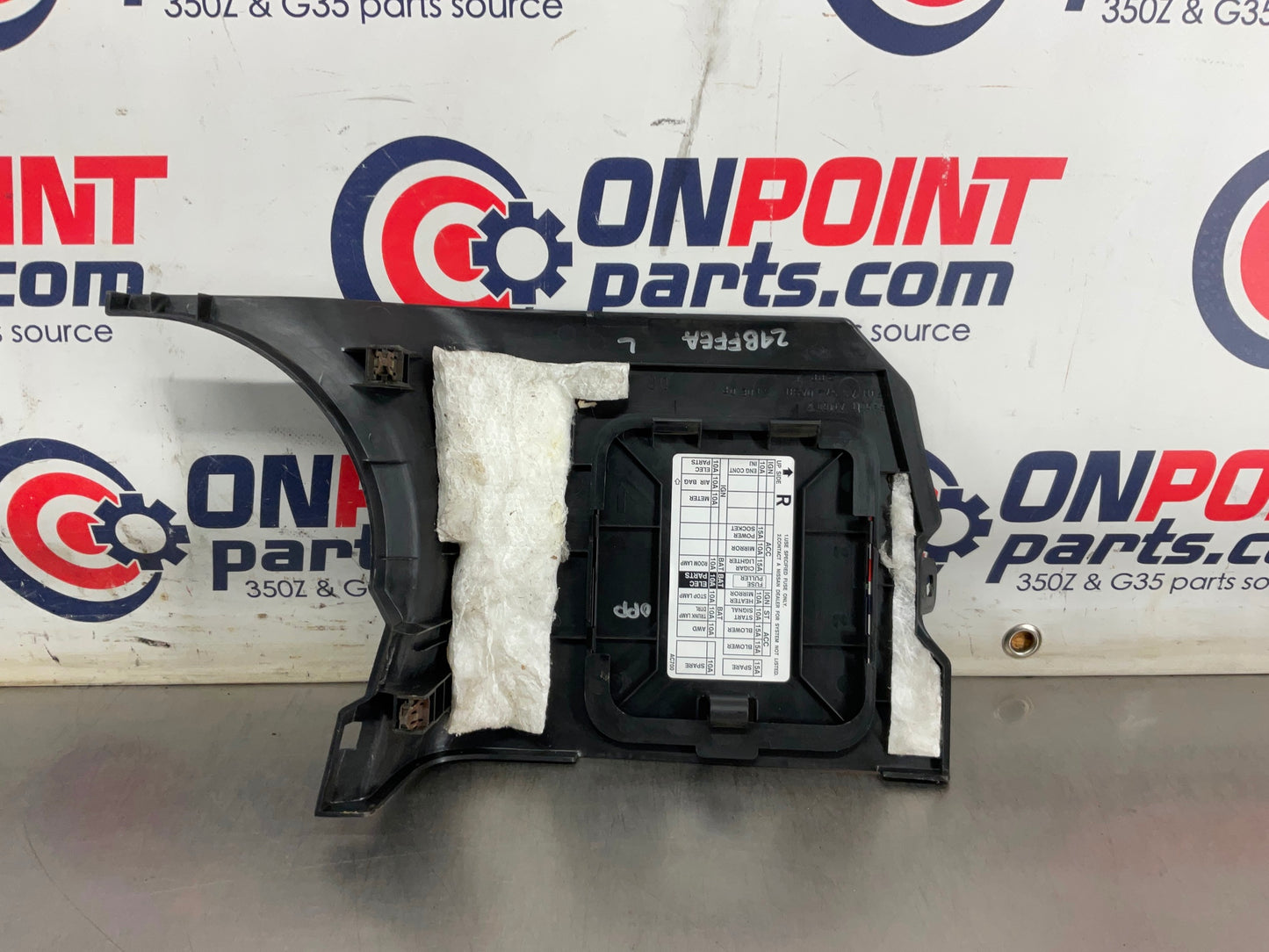 2005 Infiniti G35 Driver Left Fuse Panel Cover 66901 OEM 24BFFEA - On Point Parts Inc