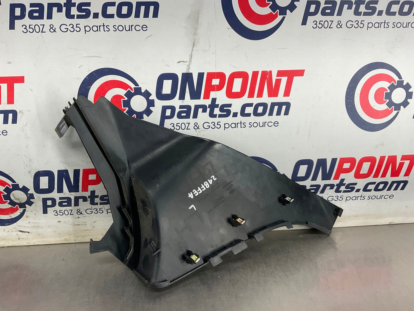 2005 Infiniti G35 Driver Left Center Console Knee Panel 68135 OEM 24BFFEA - On Point Parts Inc