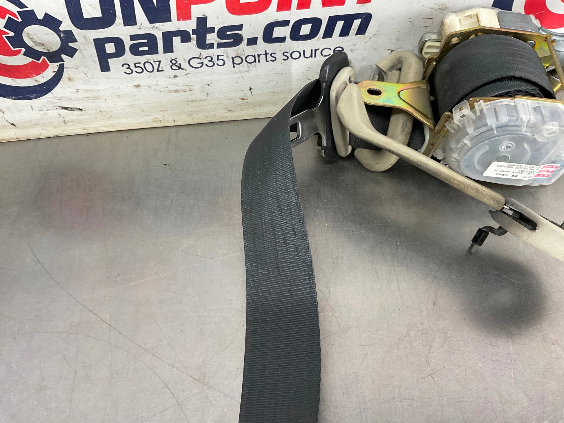 2005 Infiniti G35 Coupe Driver Left Seat Belt Retractor Tensioner OEM 24BFFEA - On Point Parts Inc