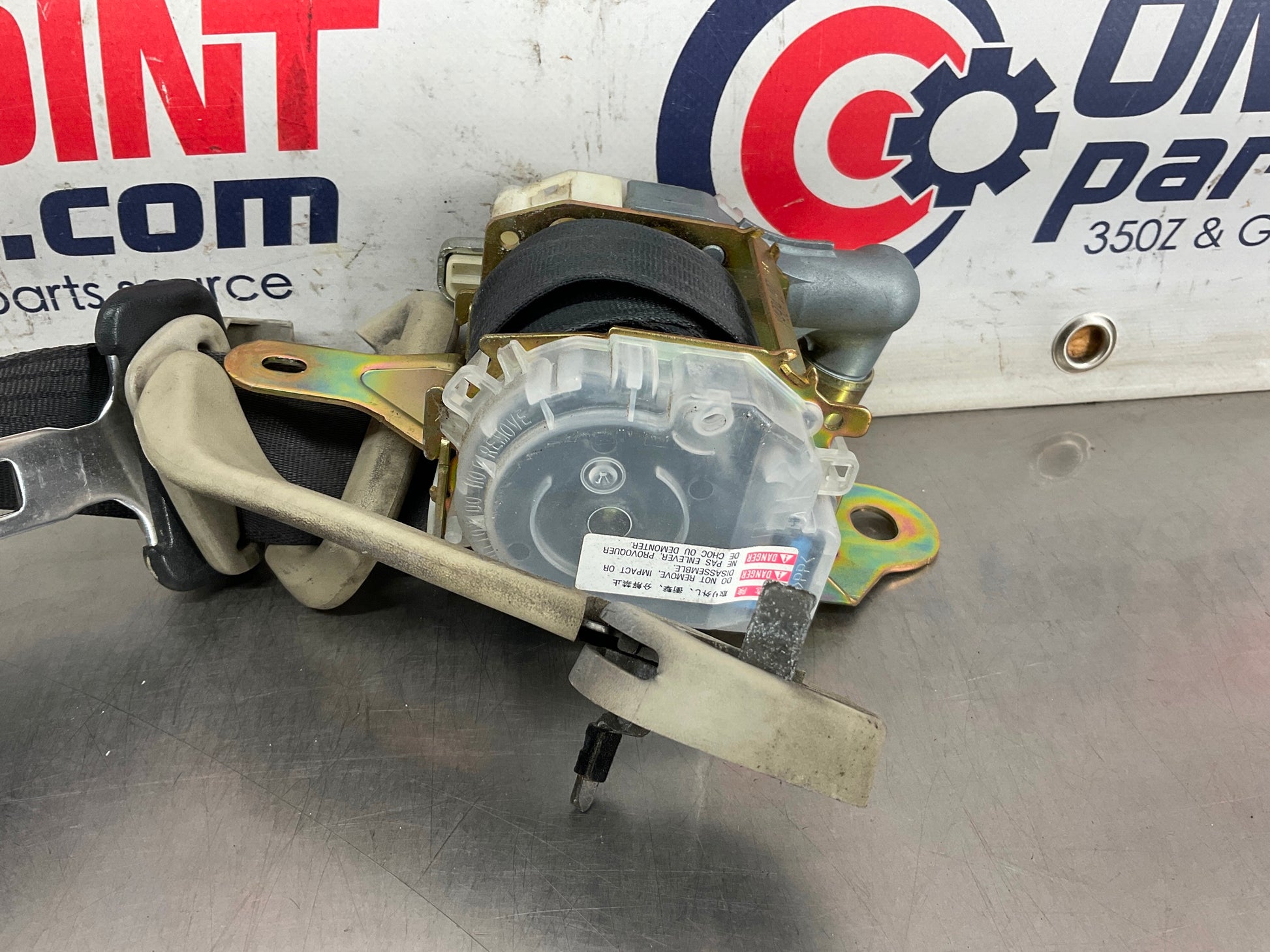 2005 Infiniti G35 Coupe Driver Left Seat Belt Retractor Tensioner OEM 24BFFEA - On Point Parts Inc