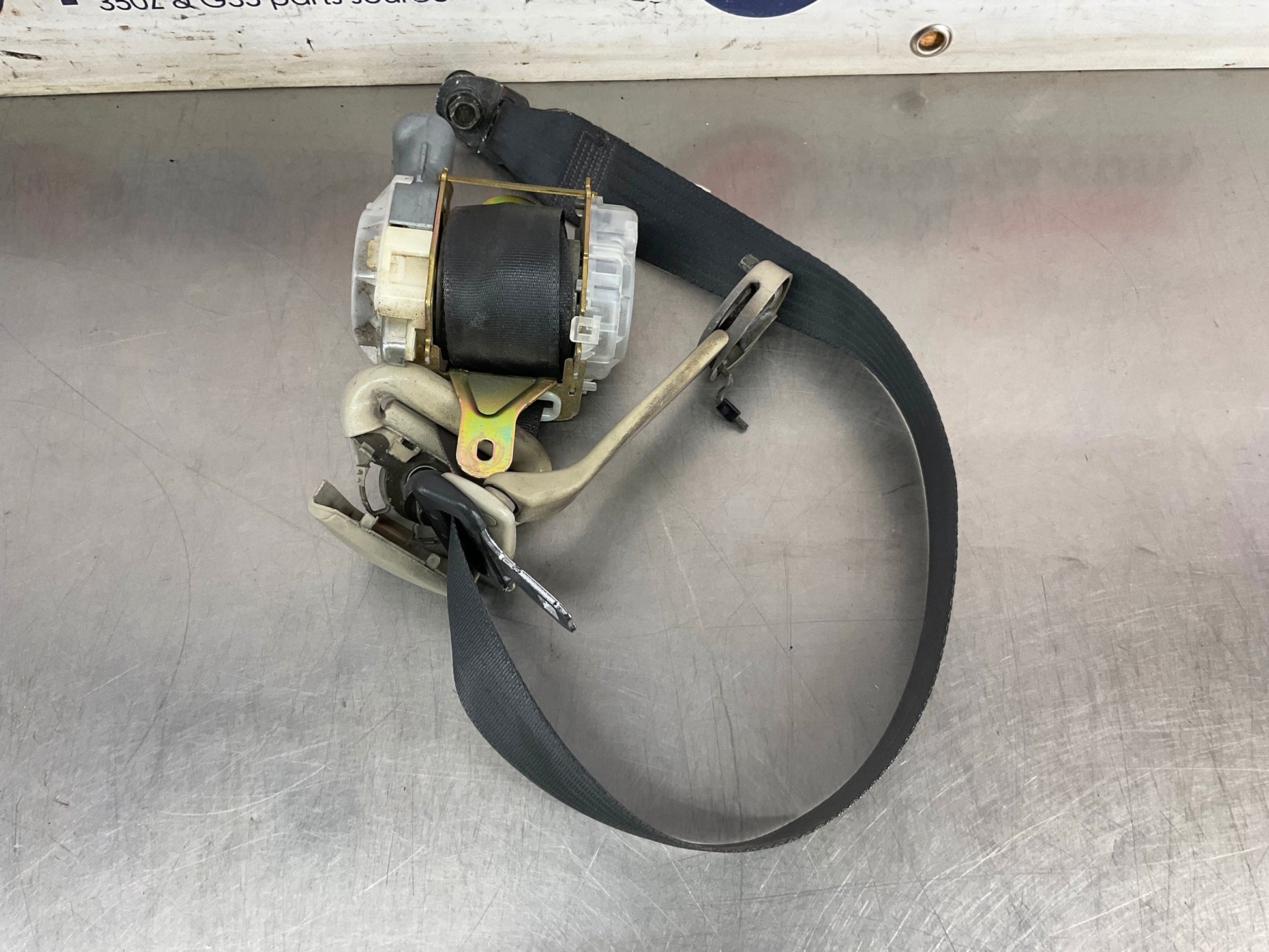 2005 Infiniti G35 Coupe Driver Left Seat Belt Retractor Tensioner OEM 24BFFEA - On Point Parts Inc