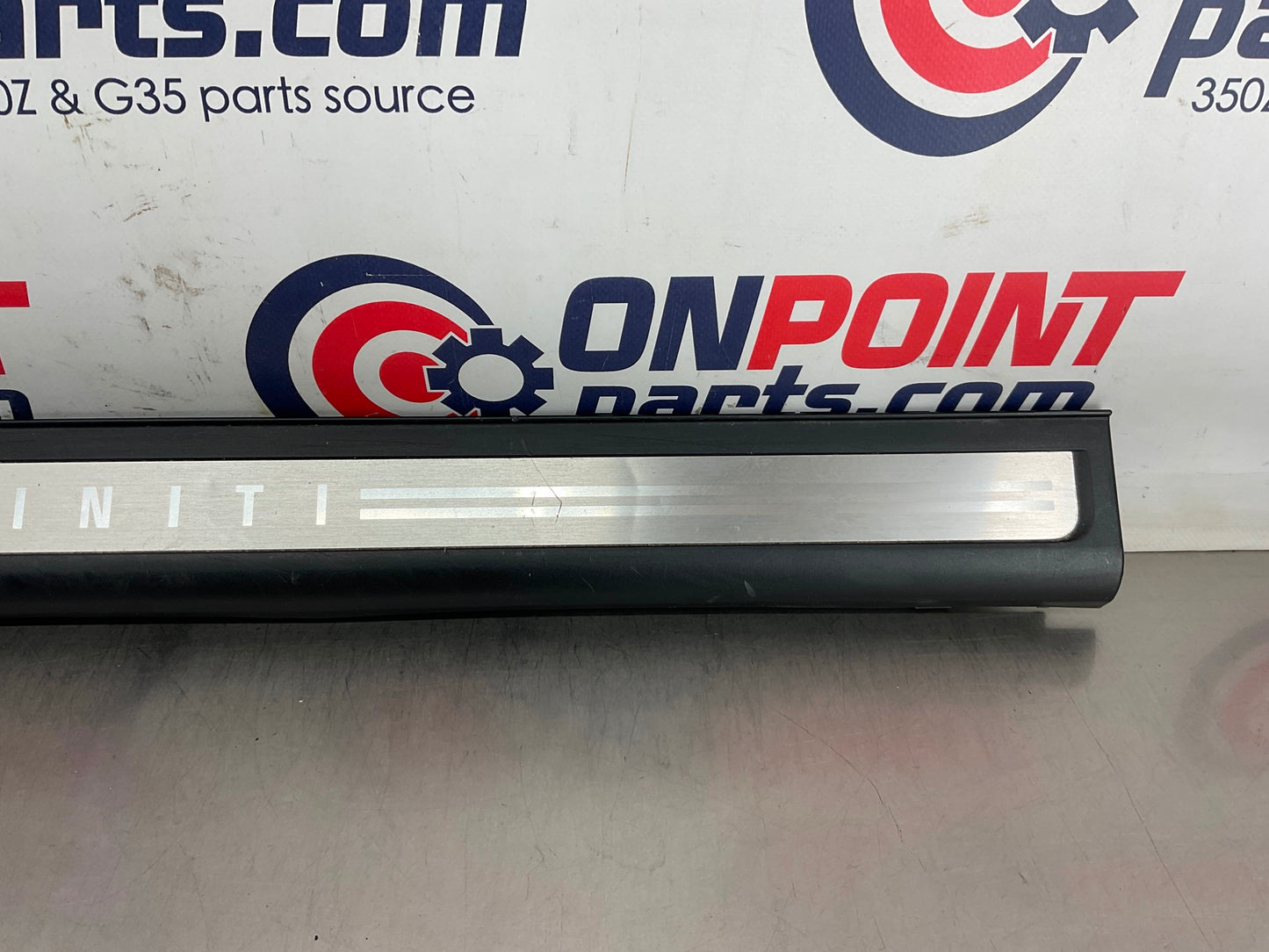 2005 Infiniti G35 Driver Left Door Threshold Kickplate Trim 76895 OEM 24BFFE7 - On Point Parts Inc