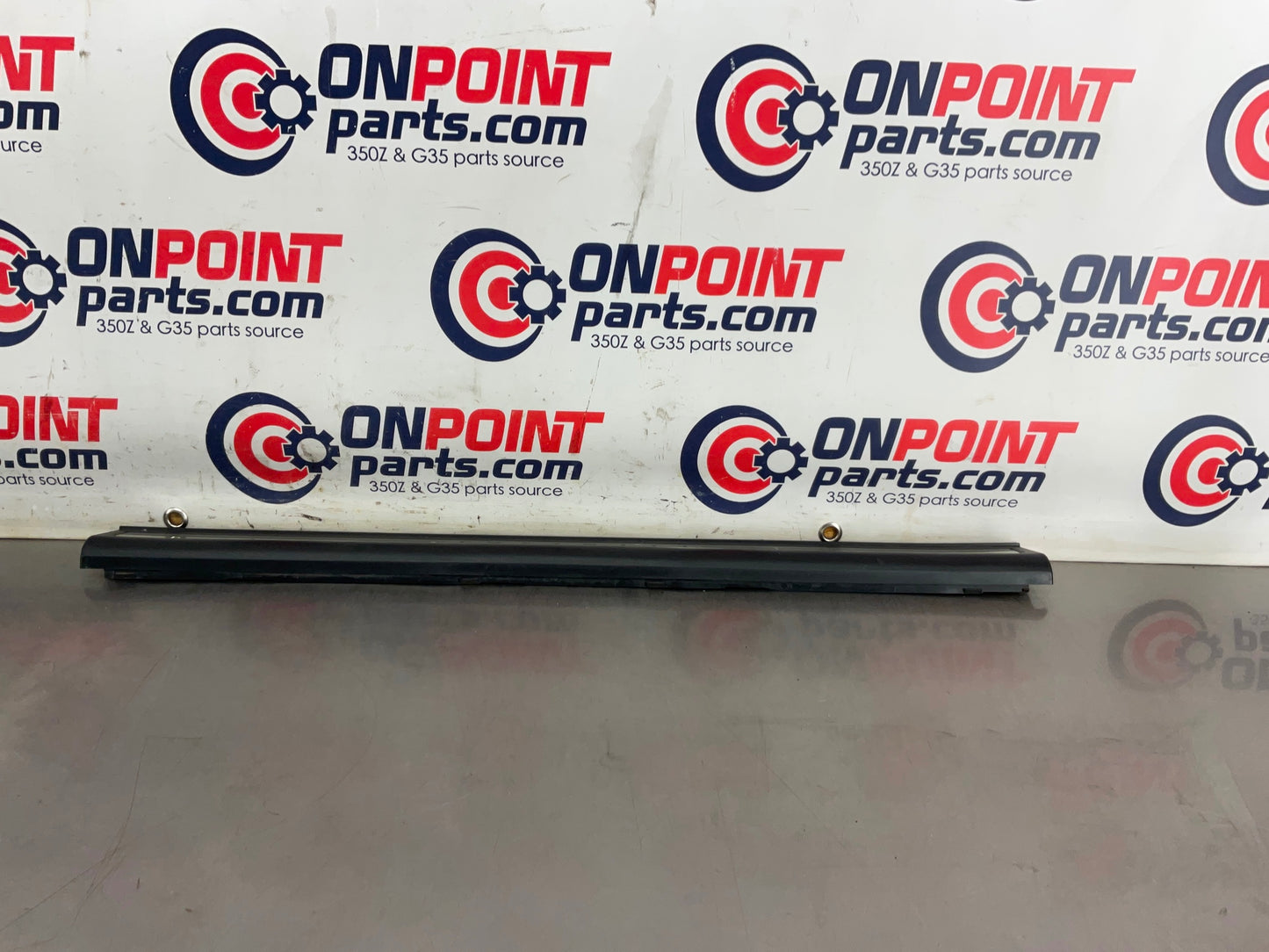2005 Infiniti G35 Driver Left Door Threshold Kickplate Trim 76895 OEM 24BFFE7 - On Point Parts Inc