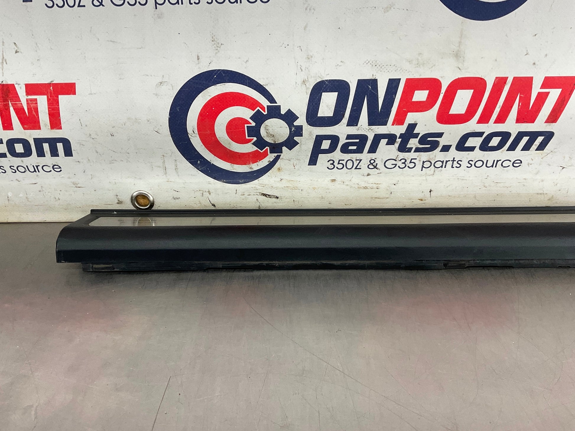 2005 Infiniti G35 Driver Left Door Threshold Kickplate Trim 76895 OEM 24BFFE7 - On Point Parts Inc
