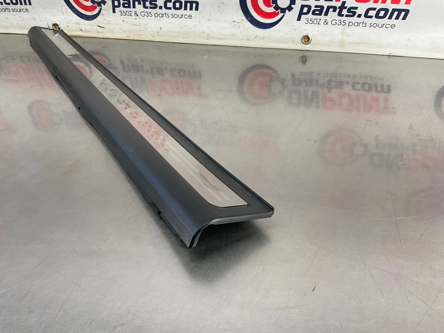 2005 Infiniti G35 Driver Left Door Threshold Kickplate Trim 76895 OEM 24BFFE7 - On Point Parts Inc