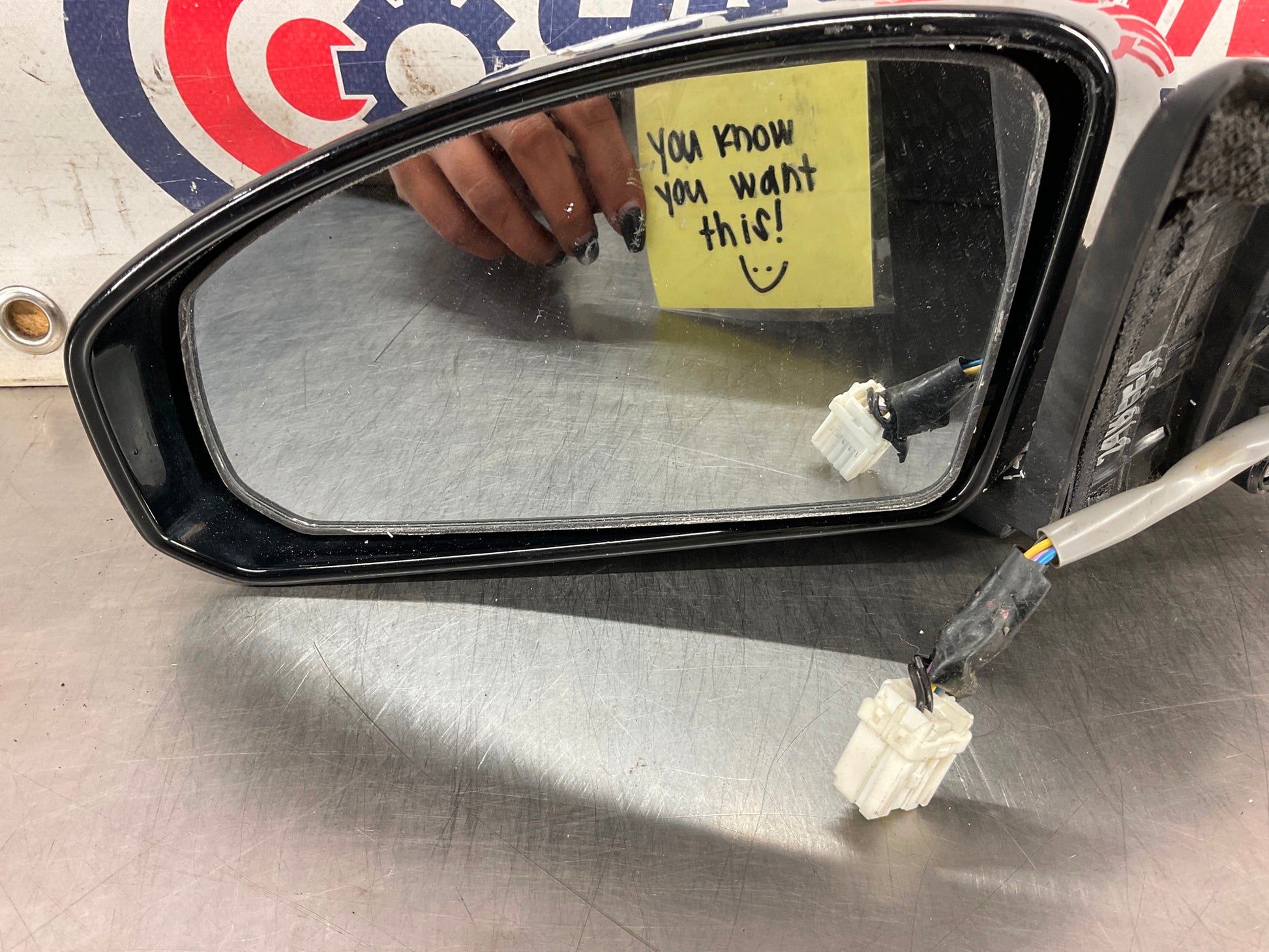 2005 Infiniti G35 Coupe Driver Left Power Side View Mirror OEM 24BFFEA - On Point Parts Inc