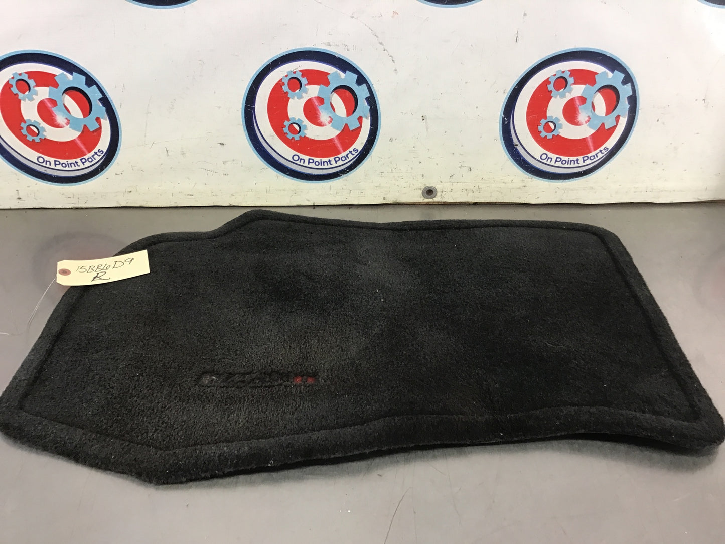 2003 Nissan 350Z Passenger Right Front Interior Nismo Floor Mat 74902 15BB6D9 - On Point Parts Inc