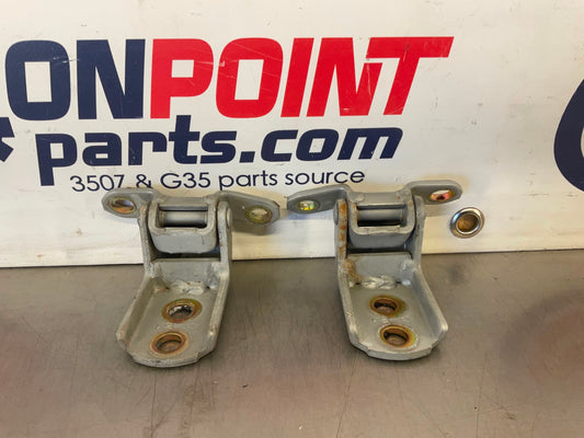 2006 Nissan 350Z Passenger Right Door Hinges 80400 80401 OEM 15BAJDE - On Point Parts Inc