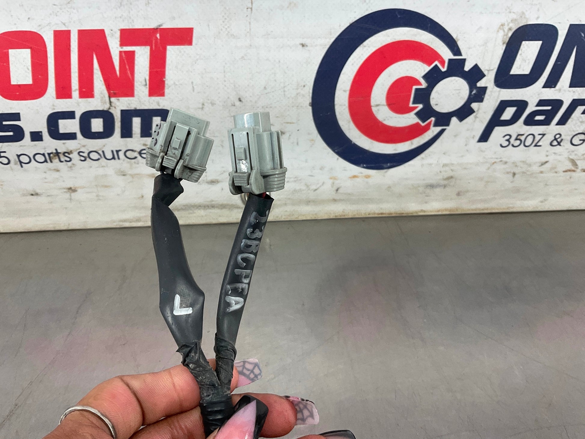 2003 Nissan 350Z Driver Left Tail Light Pig Tail Connector OEM 23BCPEA - On Point Parts Inc