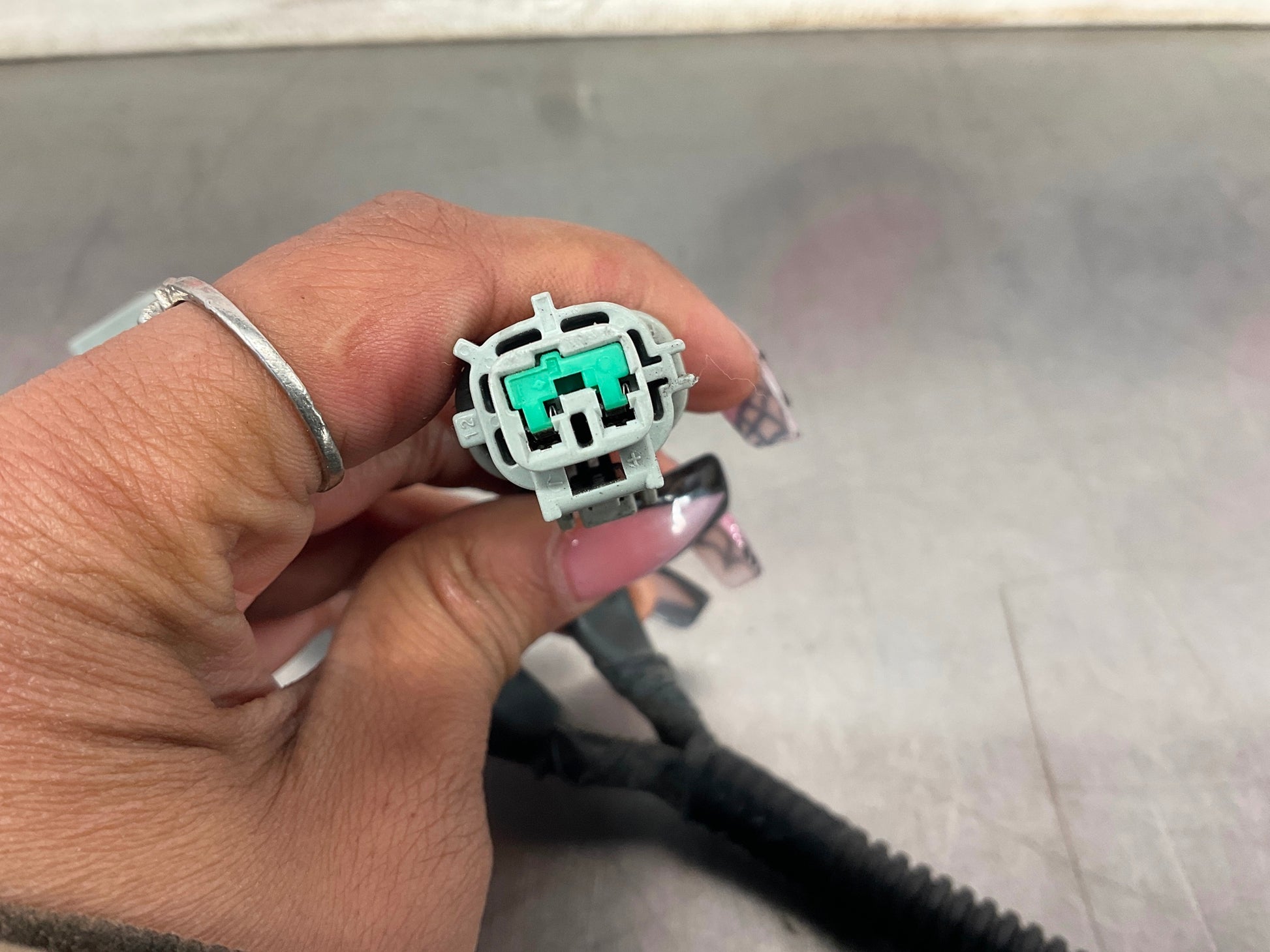 2003 Nissan 350Z Driver Left Tail Light Pig Tail Connector OEM 23BCPEA - On Point Parts Inc