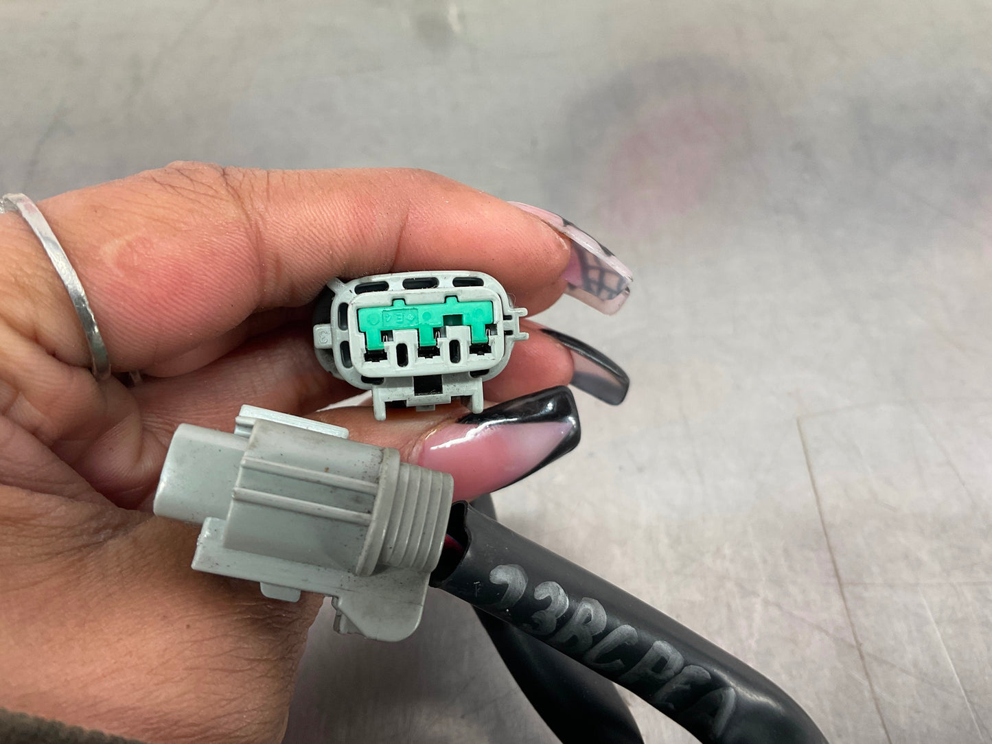 2003 Nissan 350Z Driver Left Tail Light Pig Tail Connector OEM 23BCPEA - On Point Parts Inc