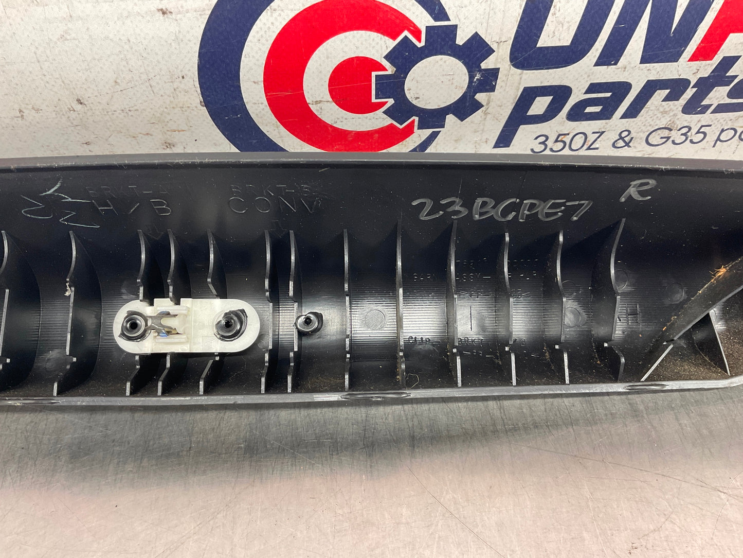 2003 Nissan 350Z Passenger Right Interior A Pillar 76911 OEM 23BCPE7 - On Point Parts Inc