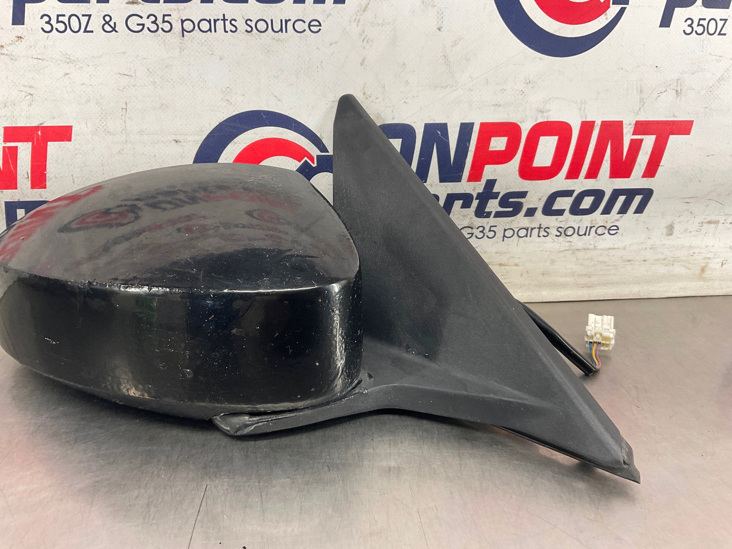 2003 Nissan 350Z Passenger Right Power Side View Mirror OEM 23BCPEE - On Point Parts Inc