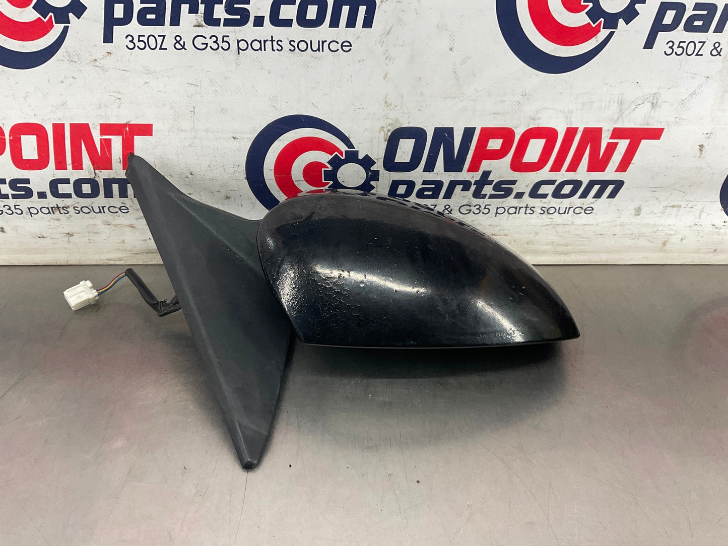 2003 Nissan 350Z Passenger Right Power Side View Mirror OEM 23BCPEE - On Point Parts Inc