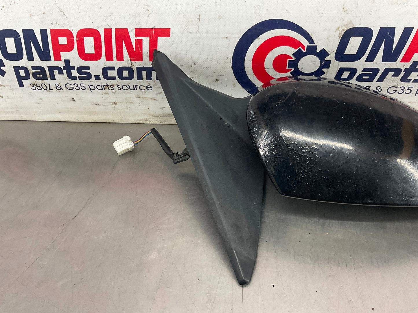 2003 Nissan 350Z Passenger Right Power Side View Mirror OEM 23BCPEE - On Point Parts Inc