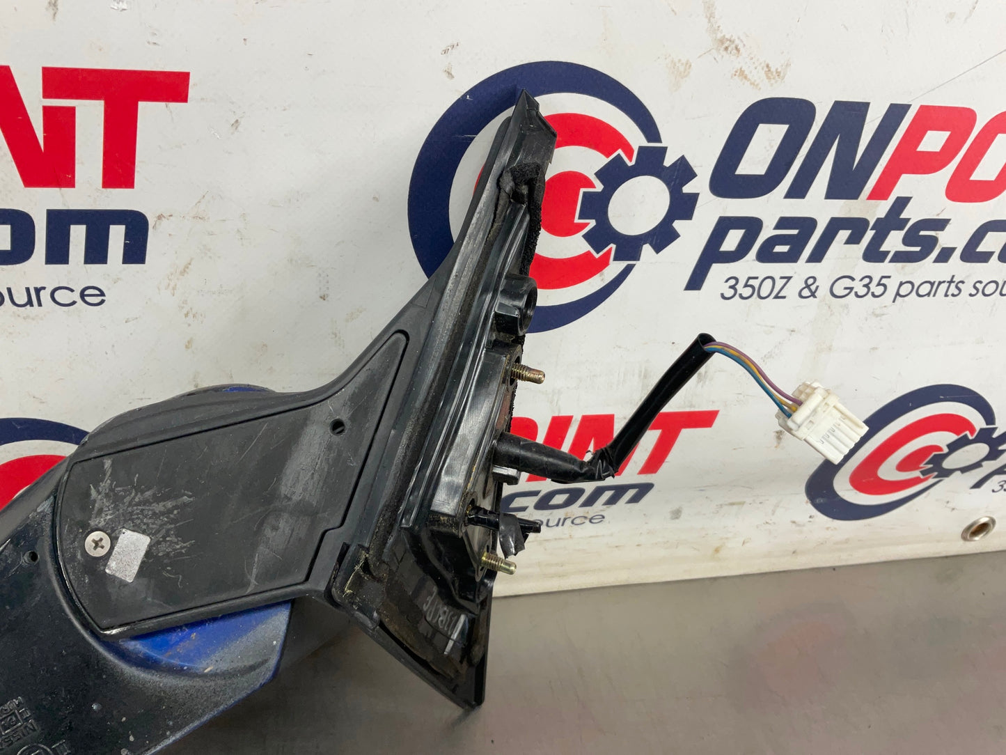 2003 Nissan 350Z Passenger Right Power Side View Mirror OEM 23BCPEE - On Point Parts Inc