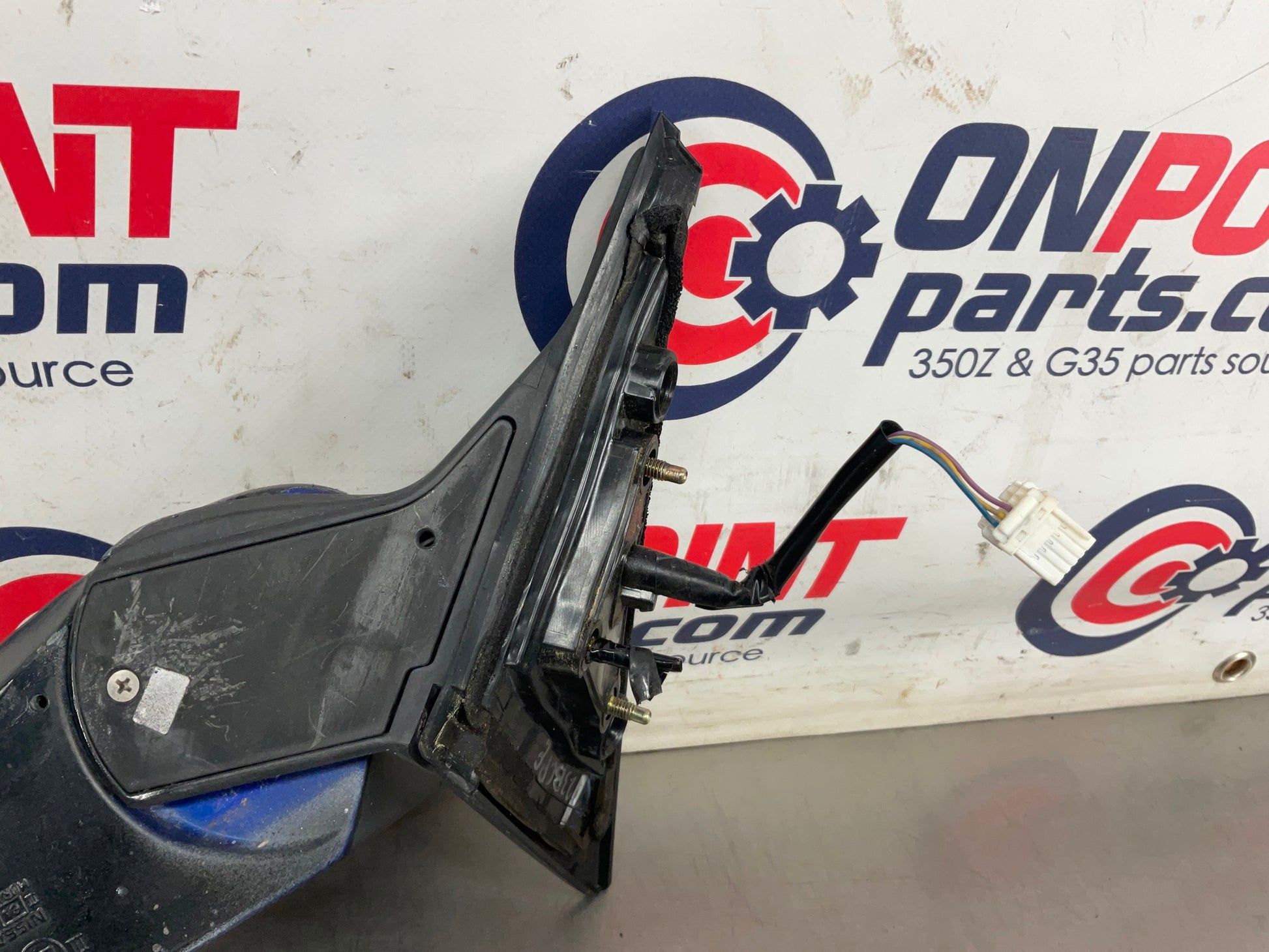 2003 Nissan 350Z Passenger Right Power Side View Mirror OEM 23BCPEE - On Point Parts Inc