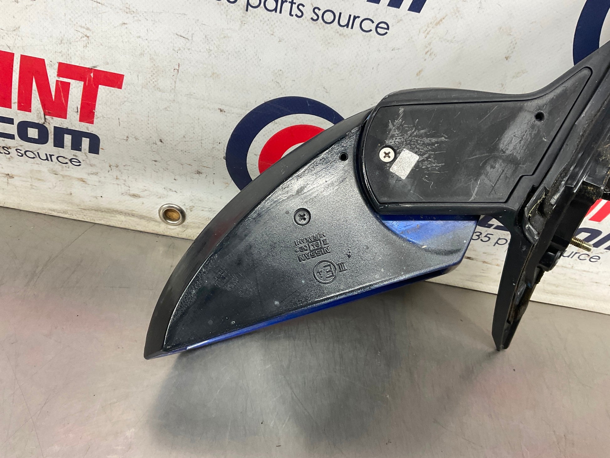 2003 Nissan 350Z Passenger Right Power Side View Mirror OEM 23BCPEE - On Point Parts Inc