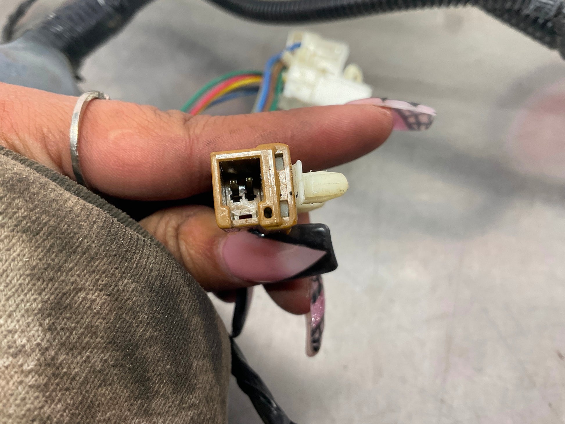 2003 Nissan 350Z Passenger Right Door Wiring Harness 24124 OEM 23BCPEE - On Point Parts Inc