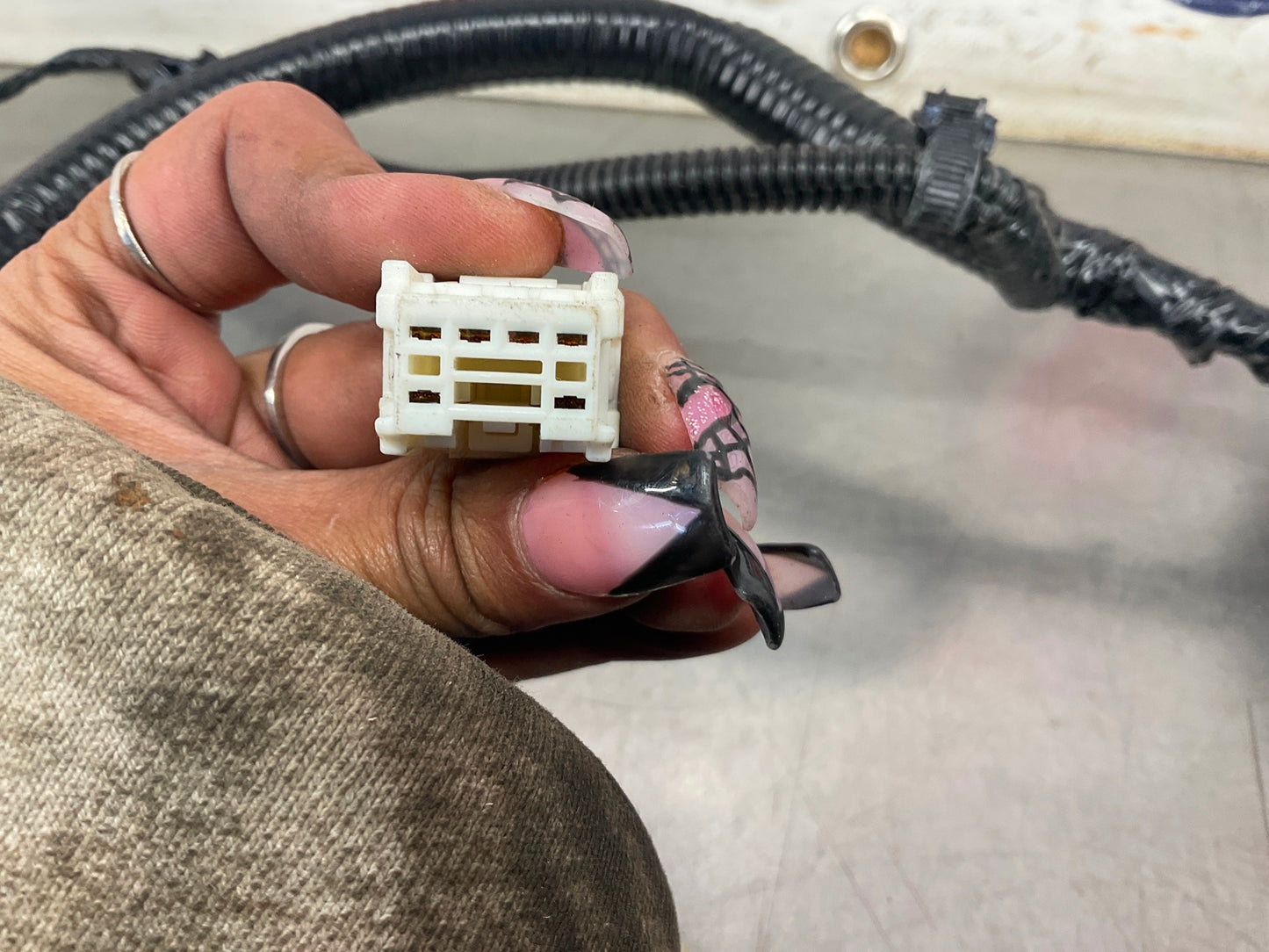 2003 Nissan 350Z Passenger Right Door Wiring Harness 24124 OEM 23BCPEE - On Point Parts Inc