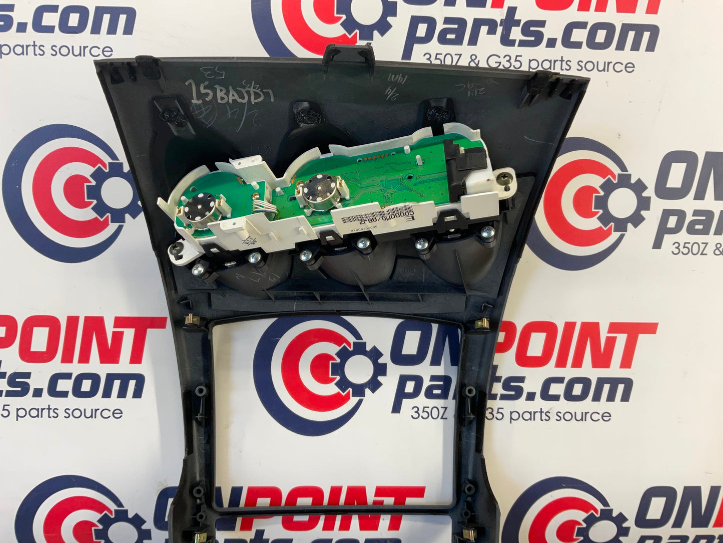 2006 Nissan 350Z Center Dash Trim with Instrument Gauge Cluster OEM 15BAJD7 - On Point Parts Inc