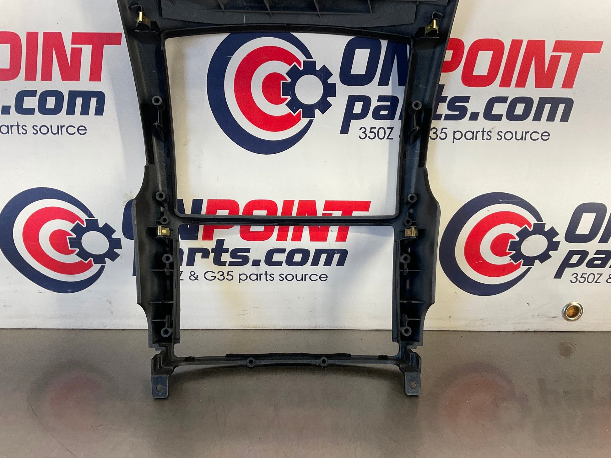 2006 Nissan 350Z Center Dash Trim with Instrument Gauge Cluster OEM 15BAJD7 - On Point Parts Inc