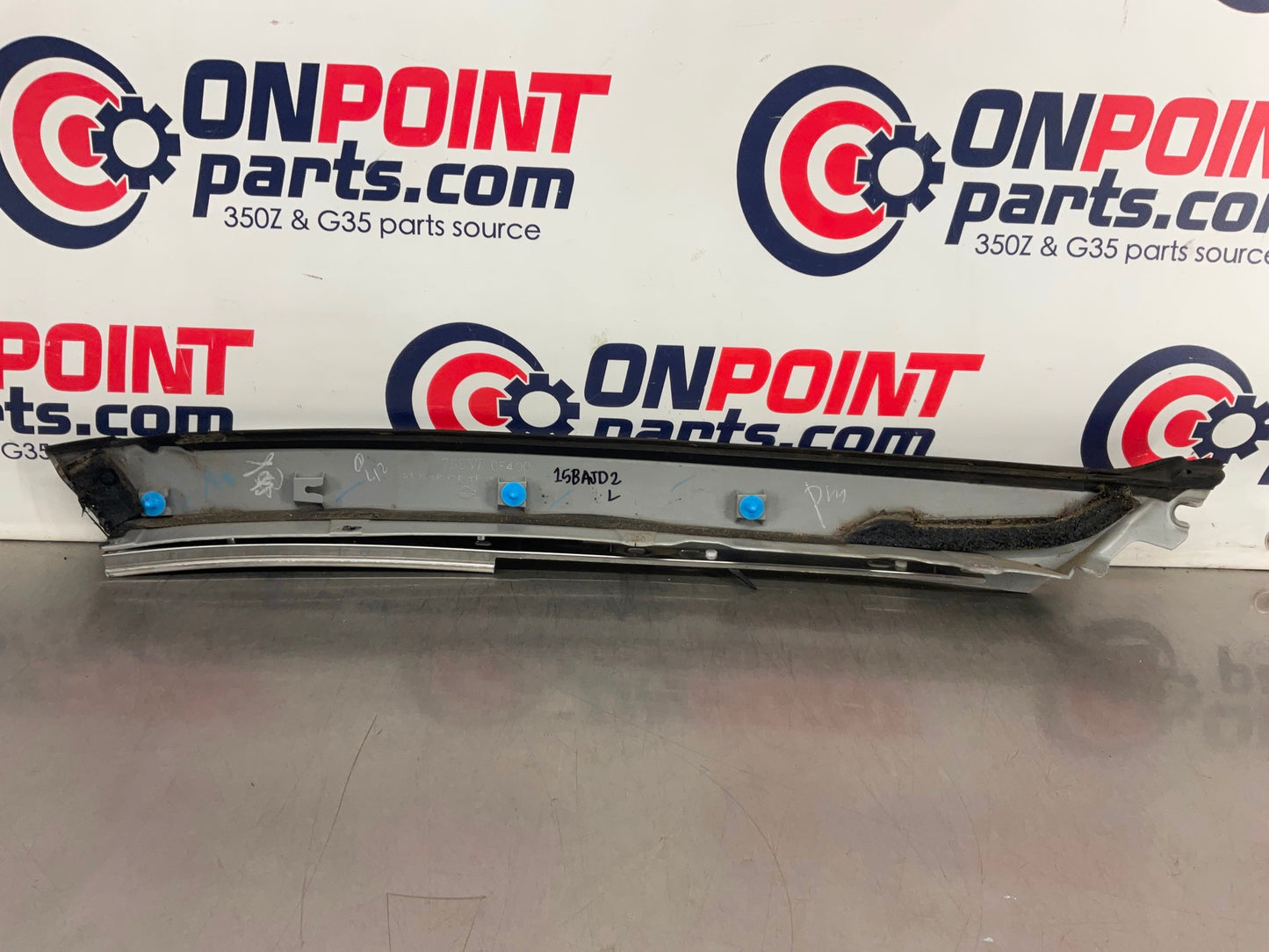 2006 Nissan 350Z Convertible Driver Left Exterior A Pillar 76837 OEM 15BAJD2 - On Point Parts Inc