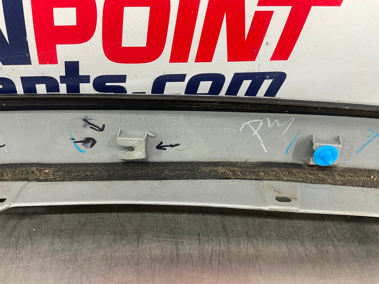 2006 Nissan 350Z Convertible Passenger Right Exterior A Pillar 76836 OEM 15BAJD2 - On Point Parts Inc