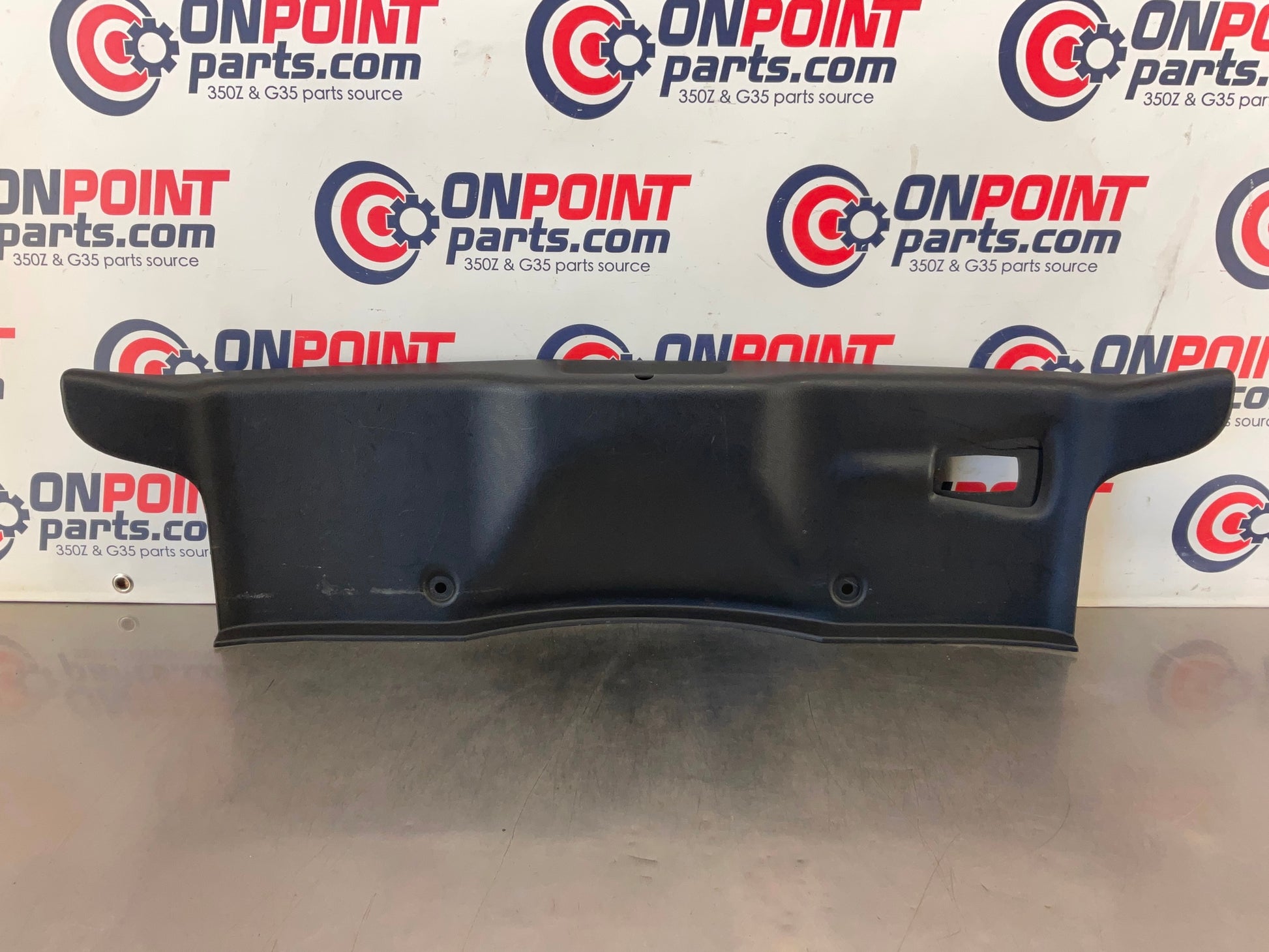 2005 Nissan 350Z Rear Interior Convertible Trunk Latch Trim 84992 OEM 13BEBE8 - On Point Parts Inc