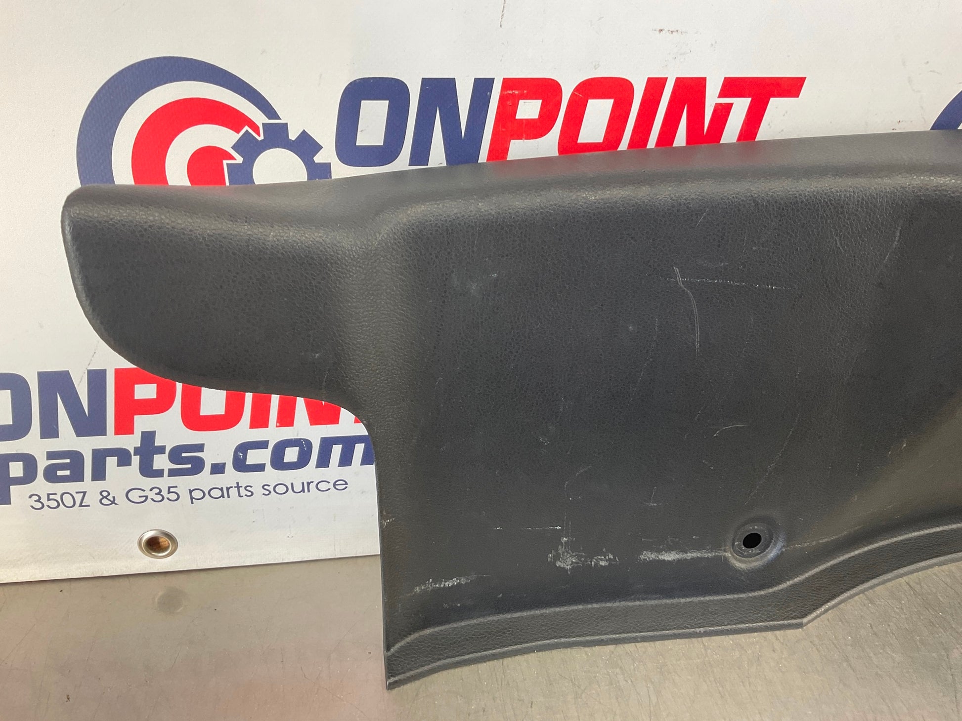 2005 Nissan 350Z Rear Interior Convertible Trunk Latch Trim 84992 OEM 13BEBE8 - On Point Parts Inc