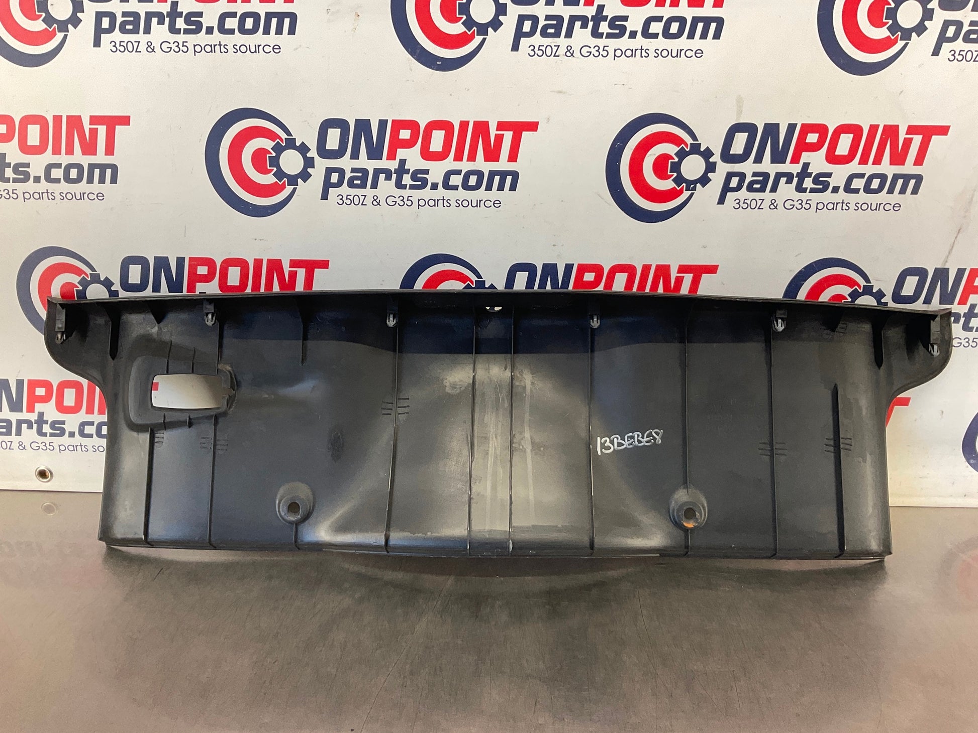 2005 Nissan 350Z Rear Interior Convertible Trunk Latch Trim 84992 OEM 13BEBE8 - On Point Parts Inc