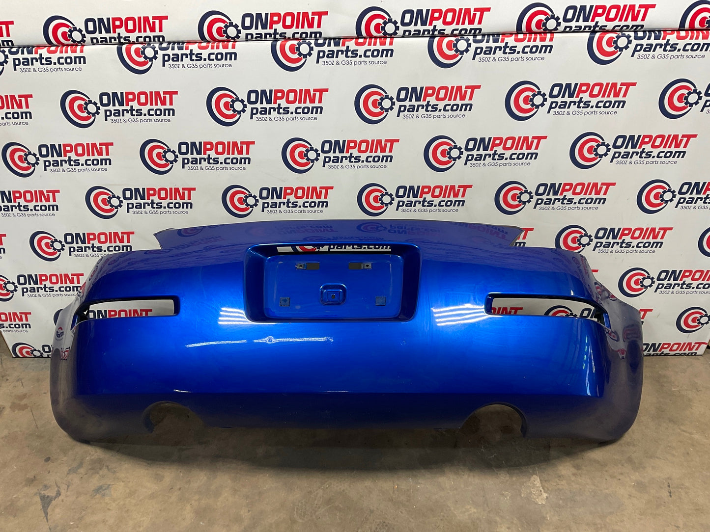 2003 Nissan 350Z Rear Bumper Cover OEM 23BCPE5 - On Point Parts Inc