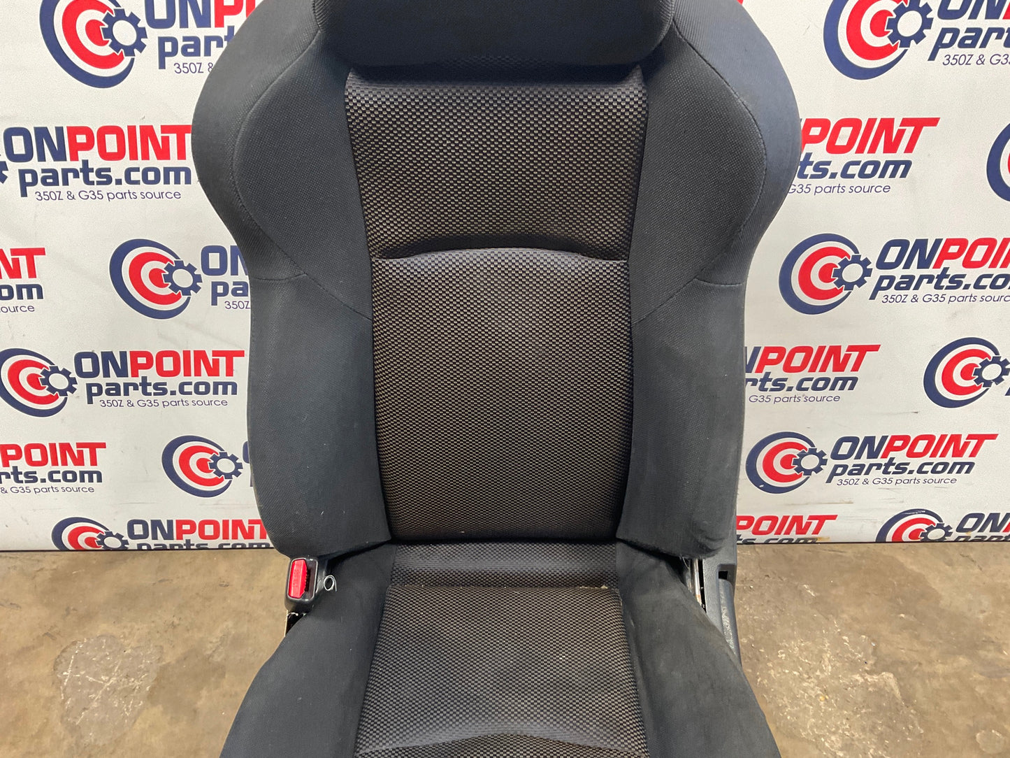 2003 Nissan 350Z Driver Left Manual Cloth Seat OEM 23BCPE9 - On Point Parts Inc