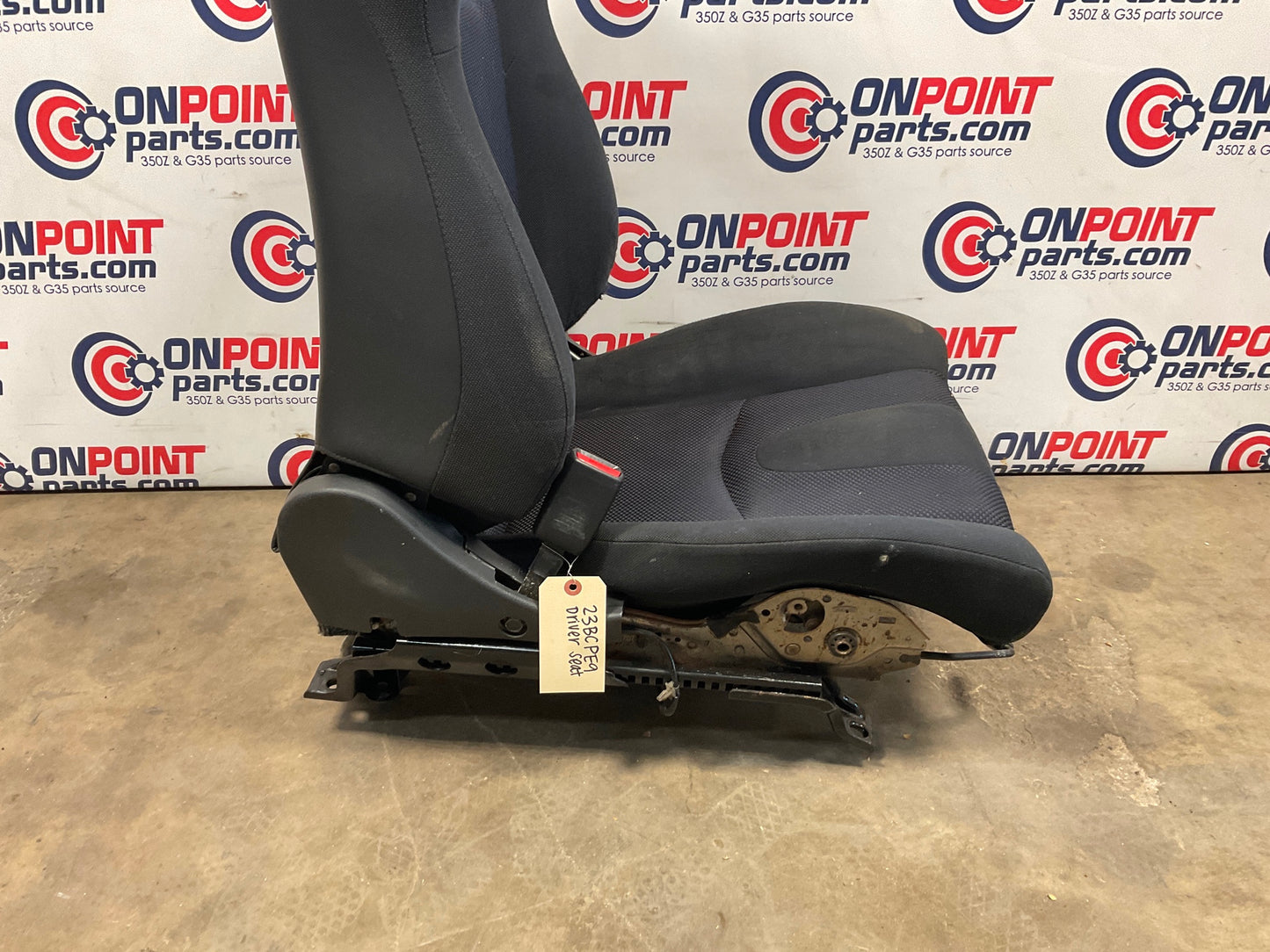 2003 Nissan 350Z Driver Left Manual Cloth Seat OEM 23BCPE9 - On Point Parts Inc