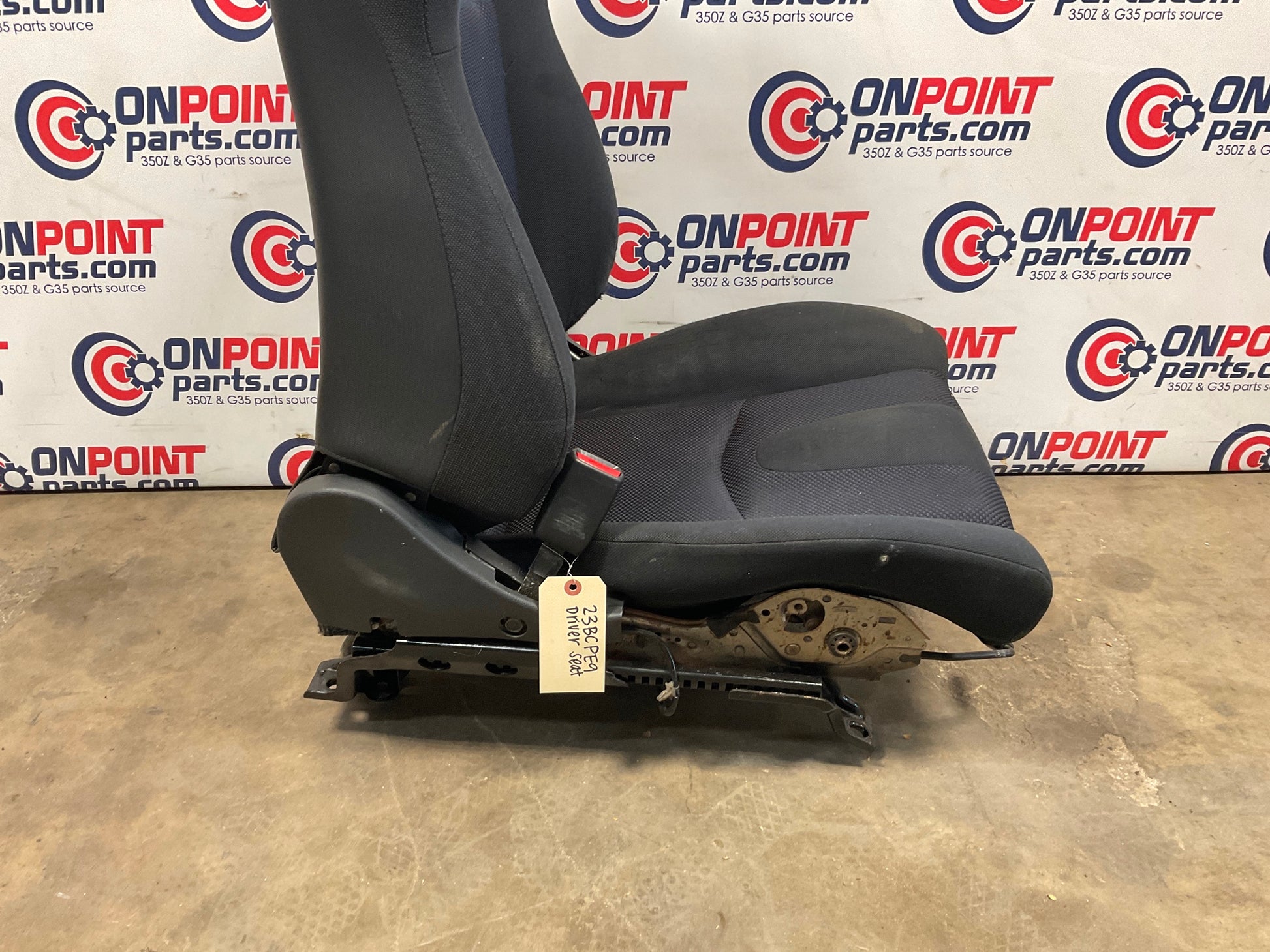 2003 Nissan 350Z Driver Left Manual Cloth Seat OEM 23BCPE9 - On Point Parts Inc