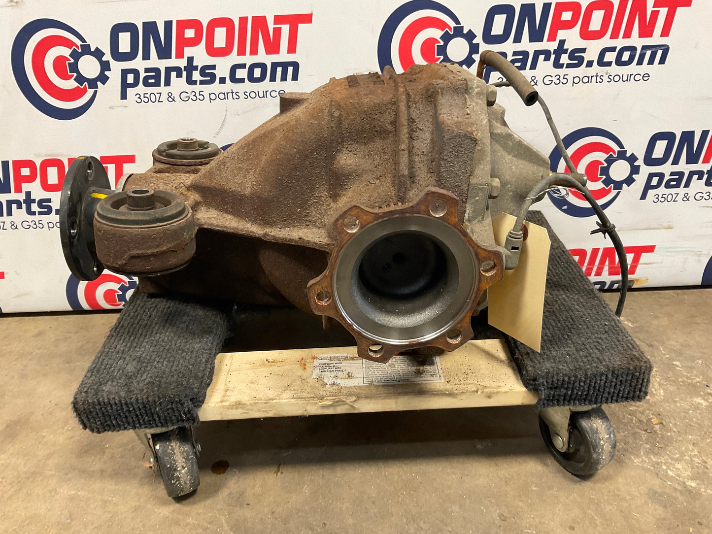 2003 Nissan 350Z VLSD Rear Differential 6 Speed Manual 3.54 122k OEM 23BCPE0 - On Point Parts Inc