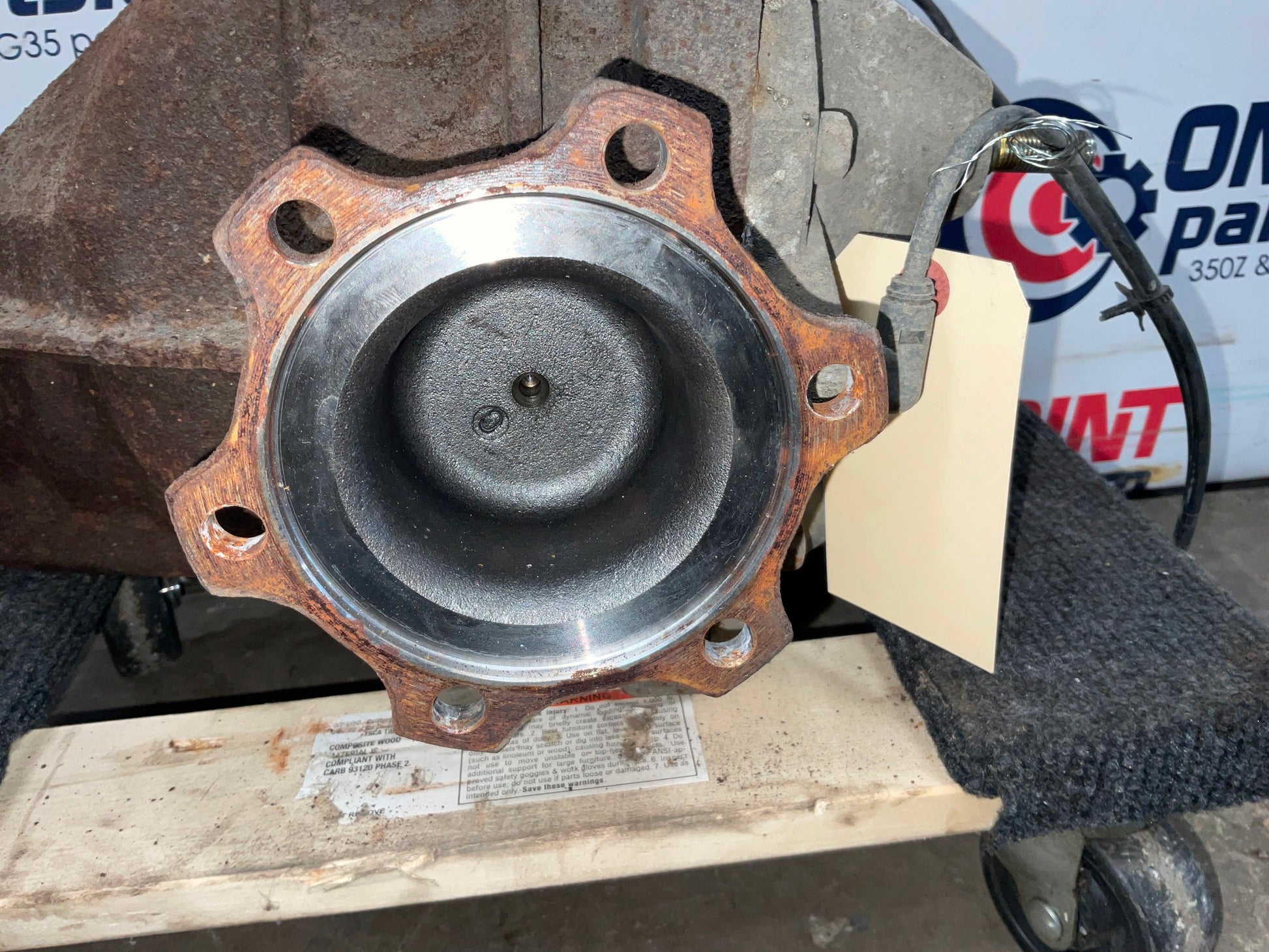 2003 Nissan 350Z VLSD Rear Differential 6 Speed Manual 3.54 122k OEM 23BCPE0 - On Point Parts Inc