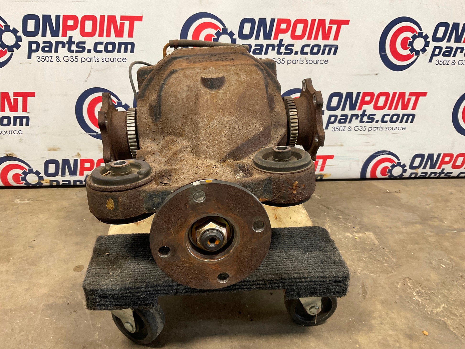 2003 Nissan 350Z VLSD Rear Differential 6 Speed Manual 3.54 122k OEM 23BCPE0 - On Point Parts Inc