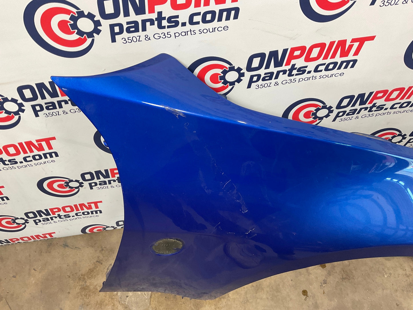 2003 Nissan 350Z Driver Left Front Fender OEM 23BCPE5 - On Point Parts Inc