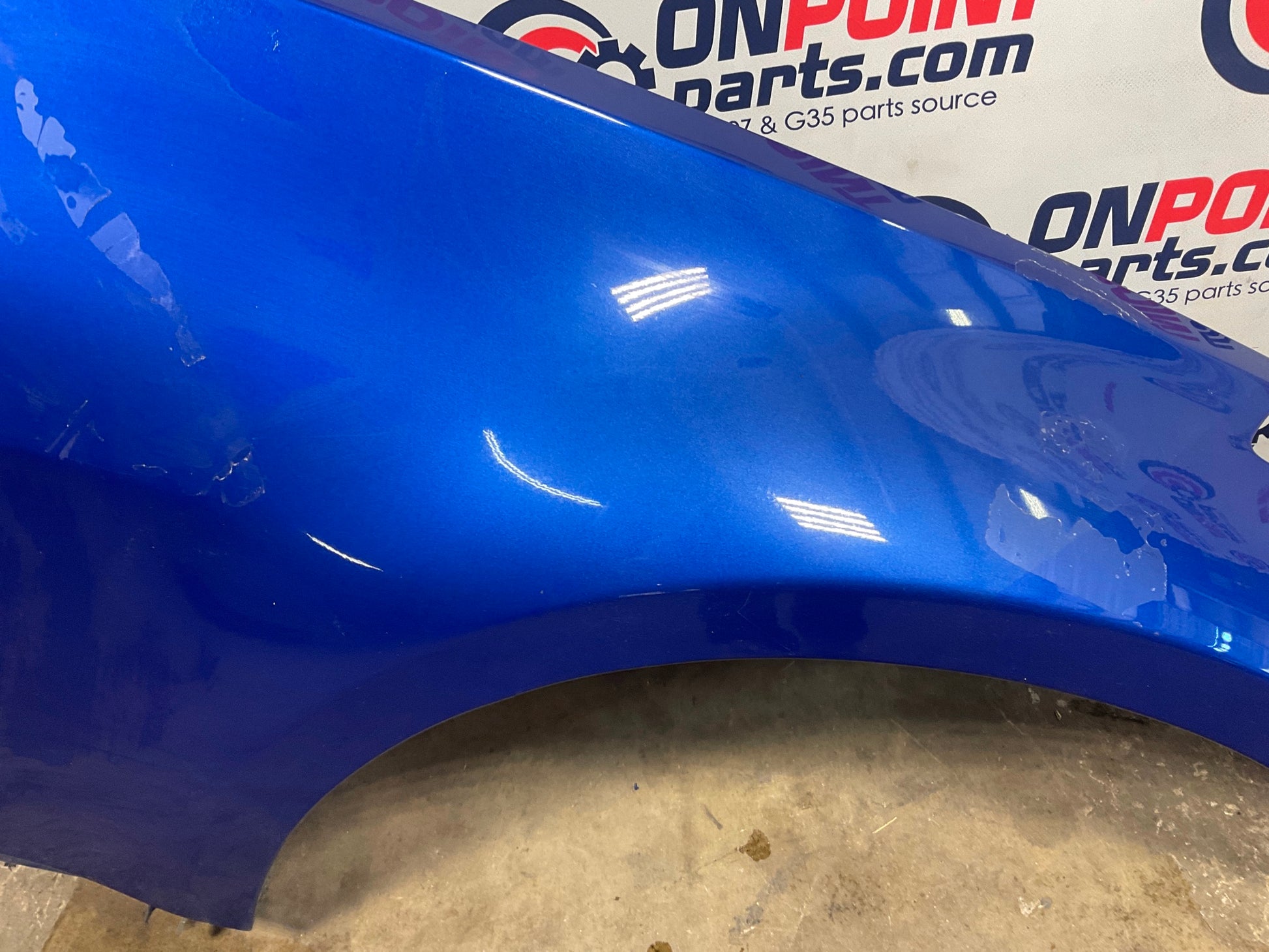 2003 Nissan 350Z Driver Left Front Fender OEM 23BCPE5 - On Point Parts Inc